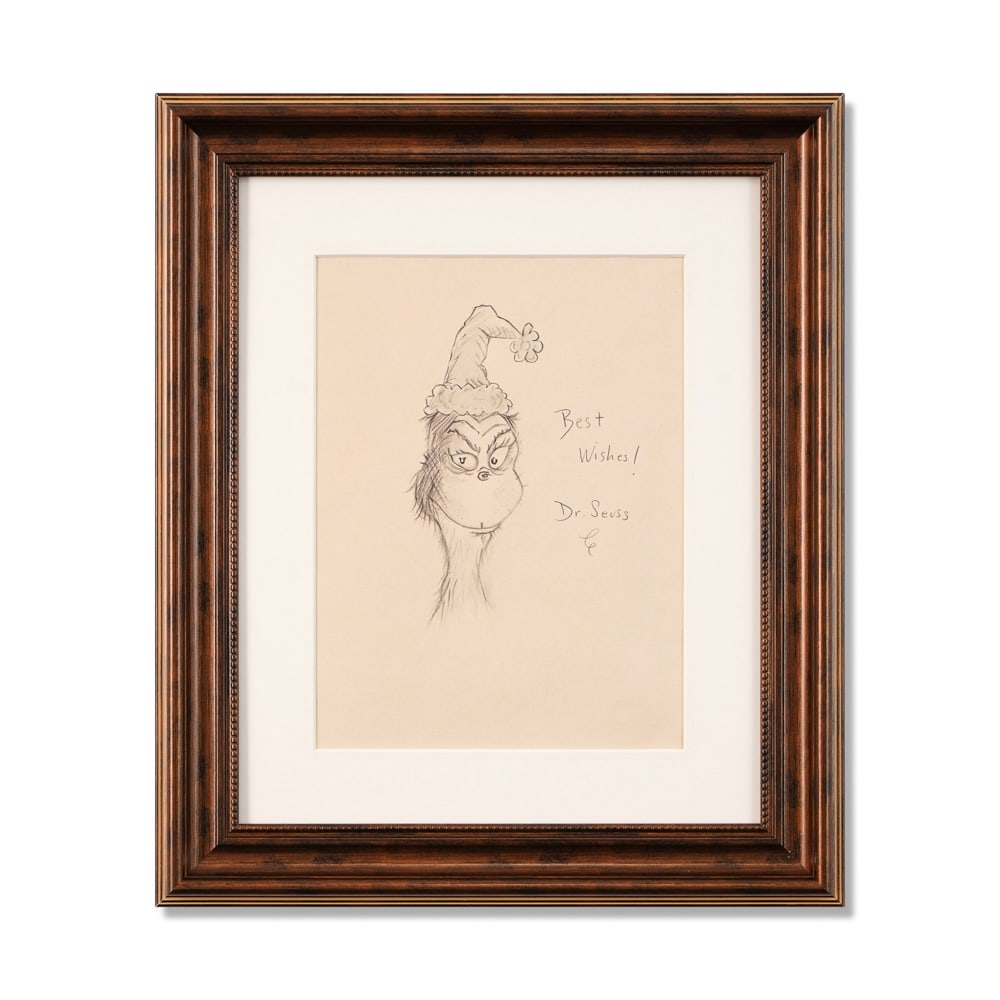 DR. SEUSS SIGNED SKETCH (1 of 1)