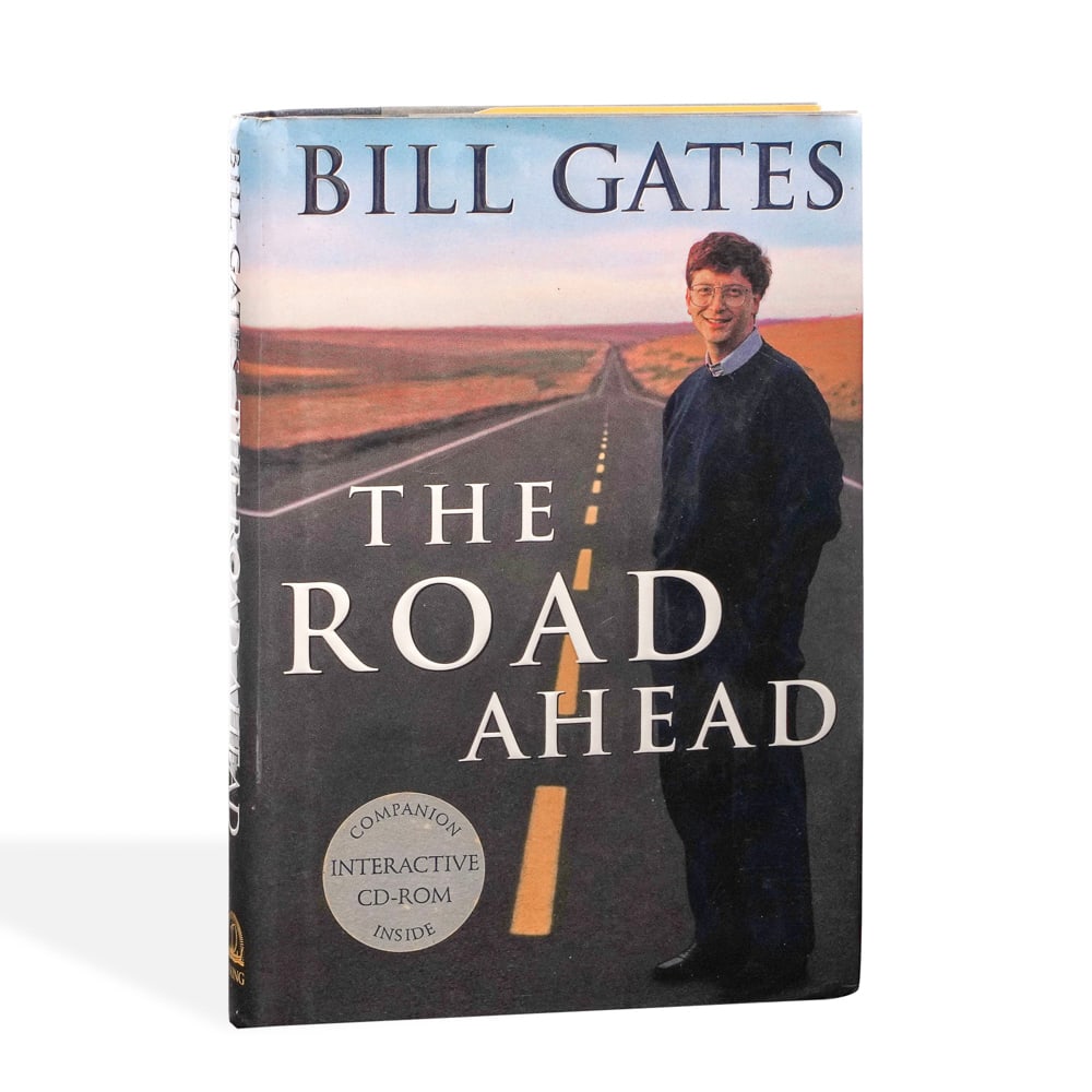 BILL GATES SIGNED THE ROAD AHEAD (1 of 5)