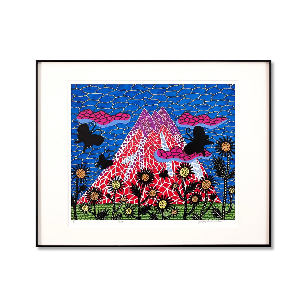 YAYOI KUSAMA (B.1929), SILKSCREEN PRINT (1 of 1)