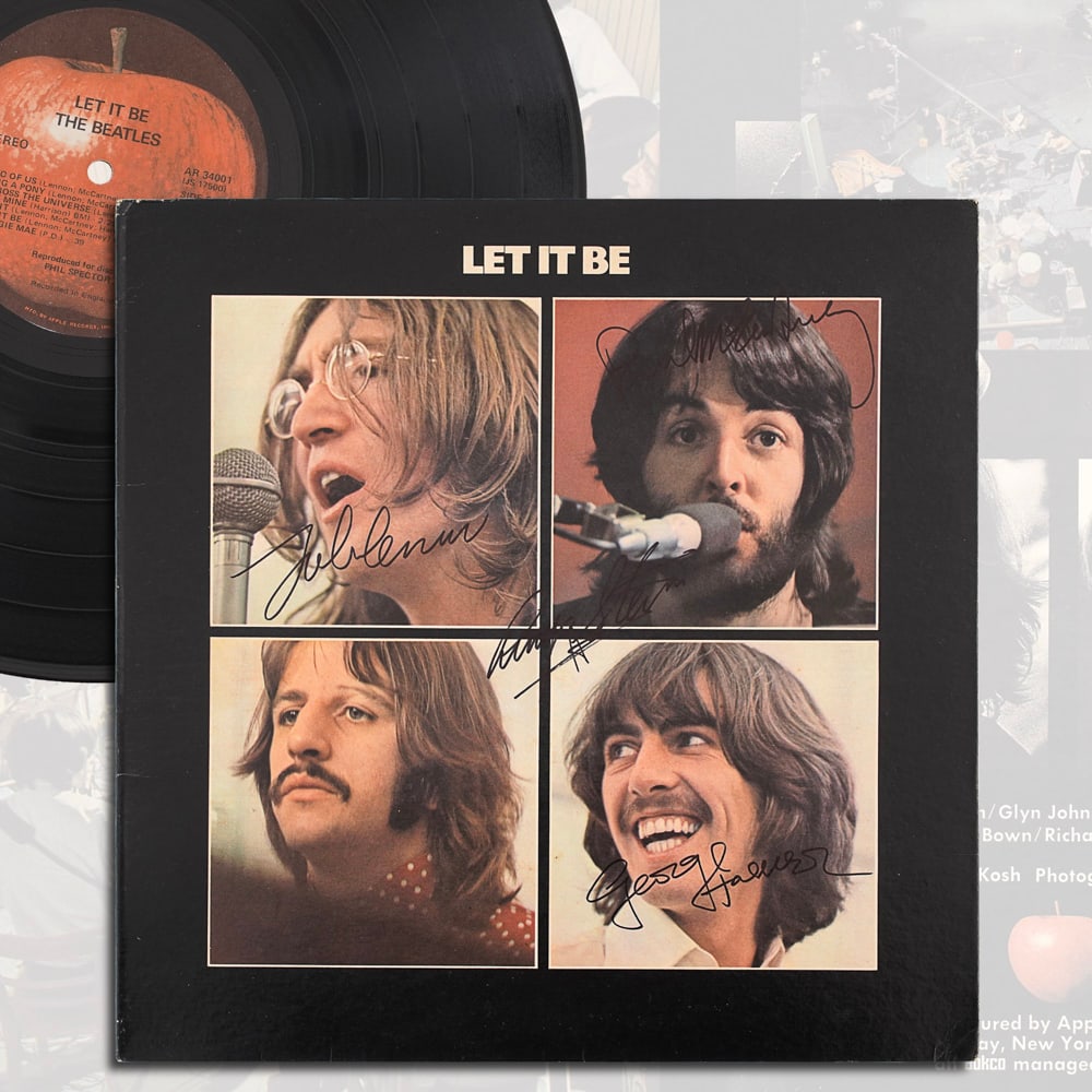 THE BEATLES FULLY SIGNED "LET IT BE" LP (1 of 5)