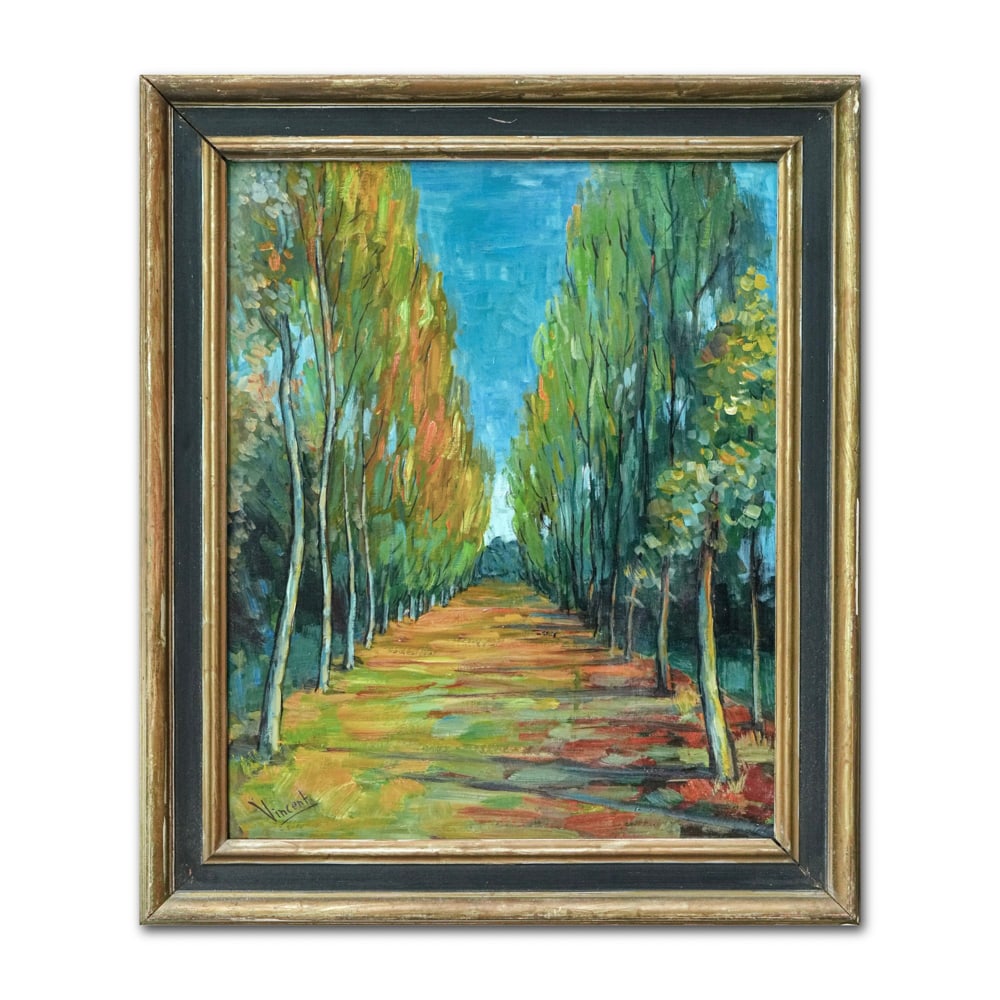 VINCENT VAN GOGH (1853-1890), ATTRIBUTED TO, OIL ON CANVAS (1 of 2)