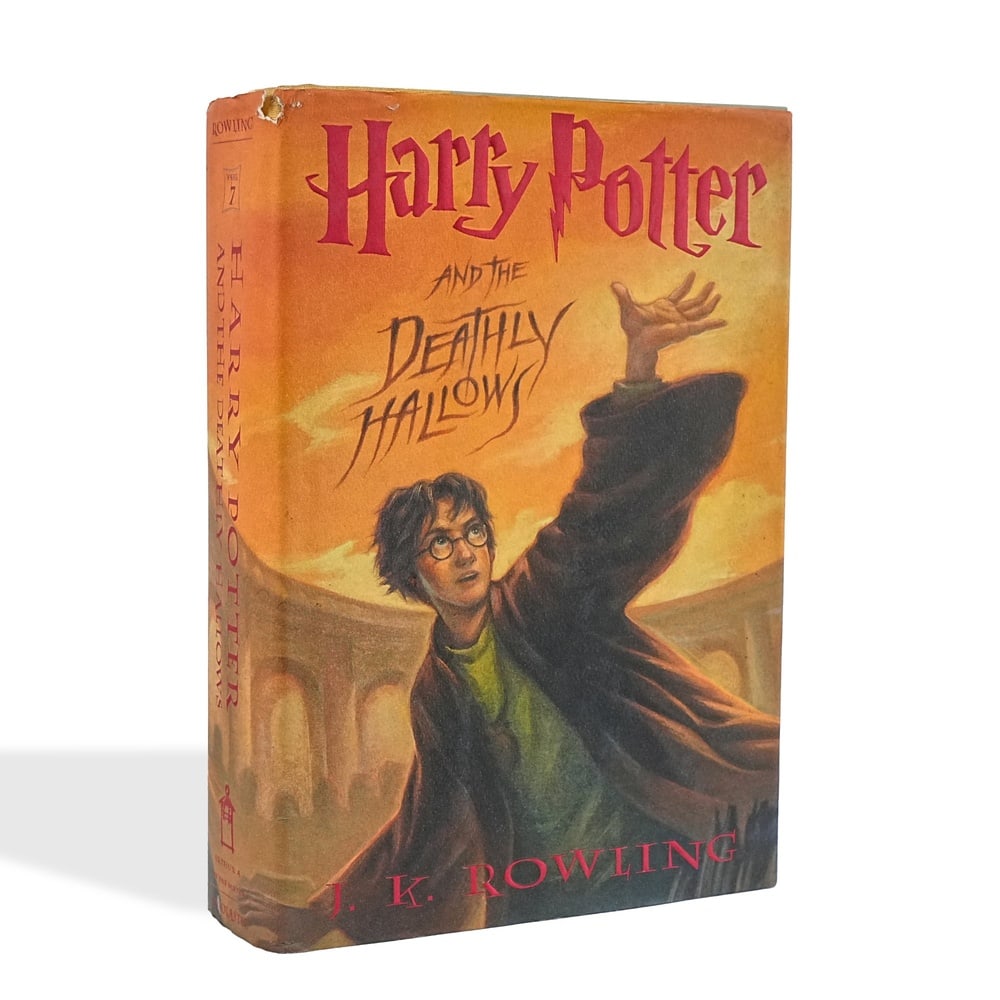 J.K. ROWLING SIGNED HARRY POTTER AND THE DEATHLY HALLOWS FIRST EDITION FIRST PRINTING (1 of 5)