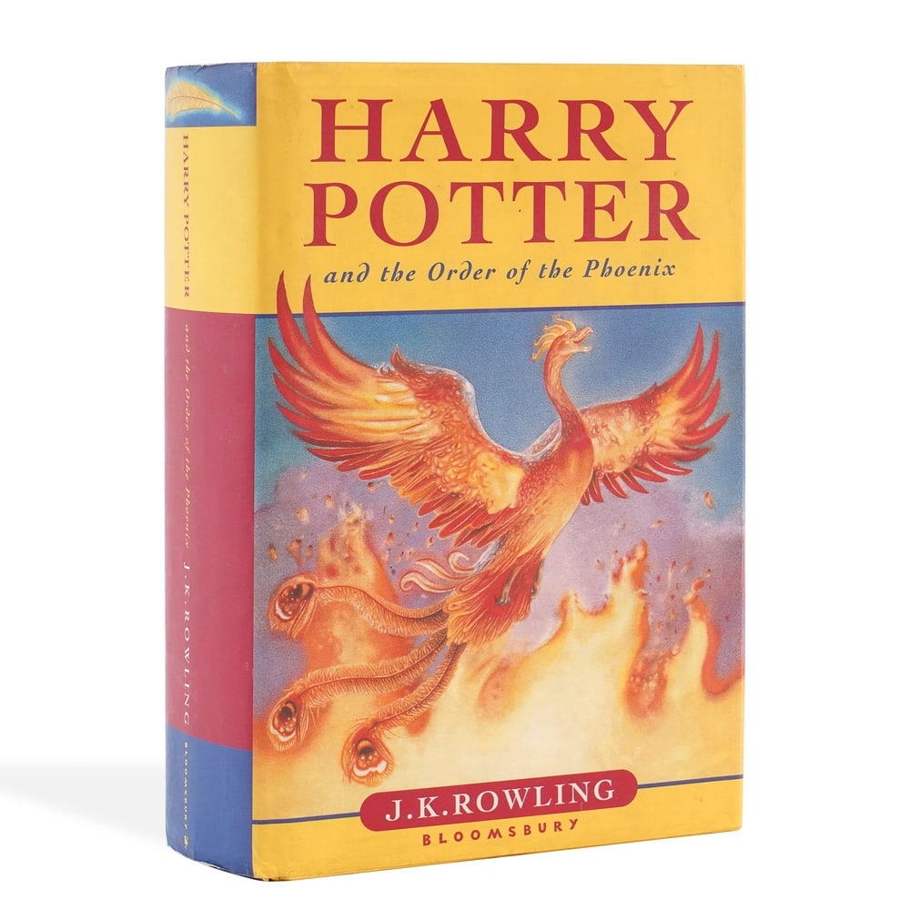 J.K. ROWLING SIGNED "HARRY POTTER AND THE ORDER OF THE PHOENIX" FIRST EDITION (1 of 5)