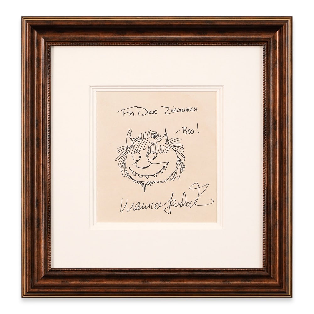MAURICE SENDAK SIGNED SKETCH (1 of 1)