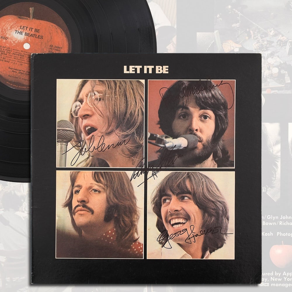 THE BEATLES FULLY SIGNED "LET IT BE" LP (1 of 5)