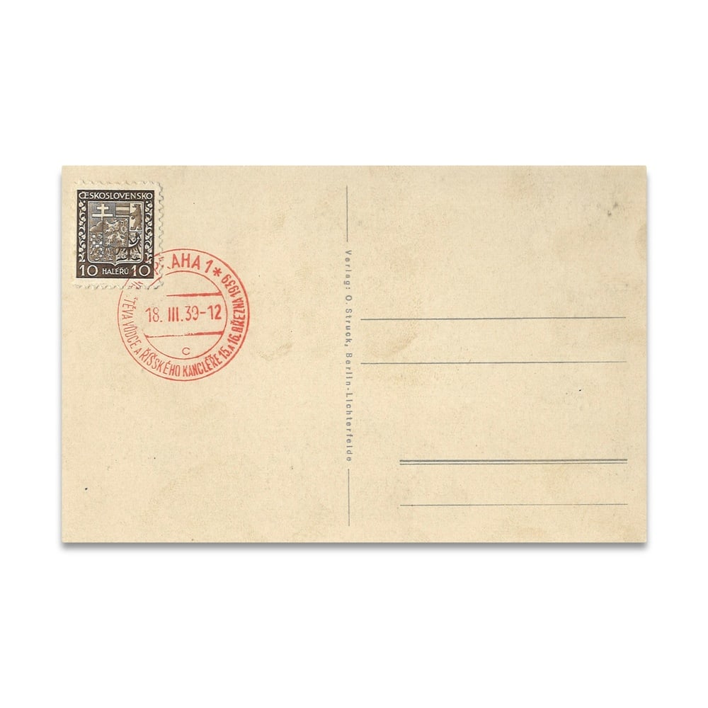 ADOLF HITLER SIGNED POSTCARD - 2