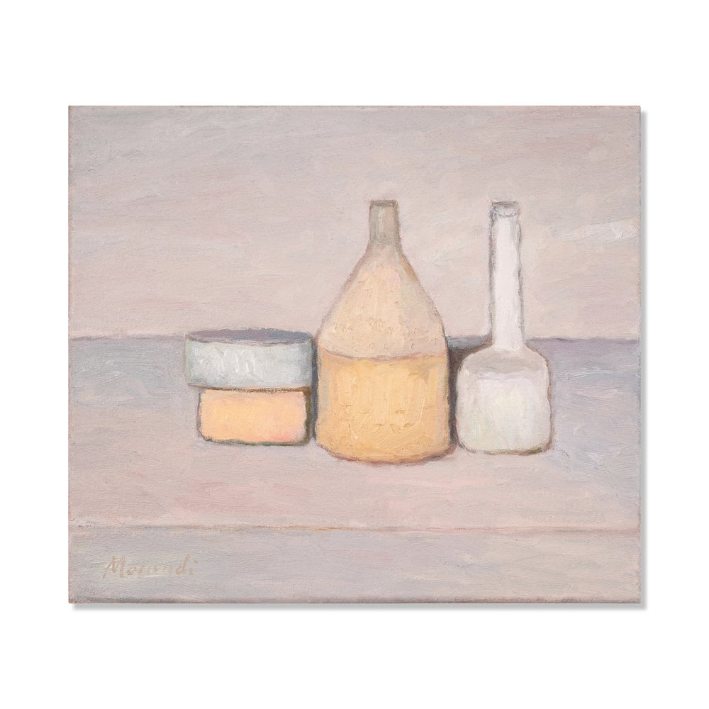 GIORGIO MORANDI (1890-1964), ATTRIBUTED TO, OIL ON CANVAS (1 of 2)