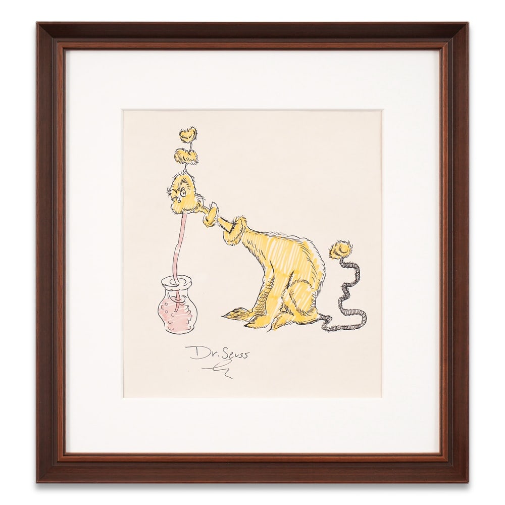 DR. SEUSS SIGNED DRAWING (1 of 1)
