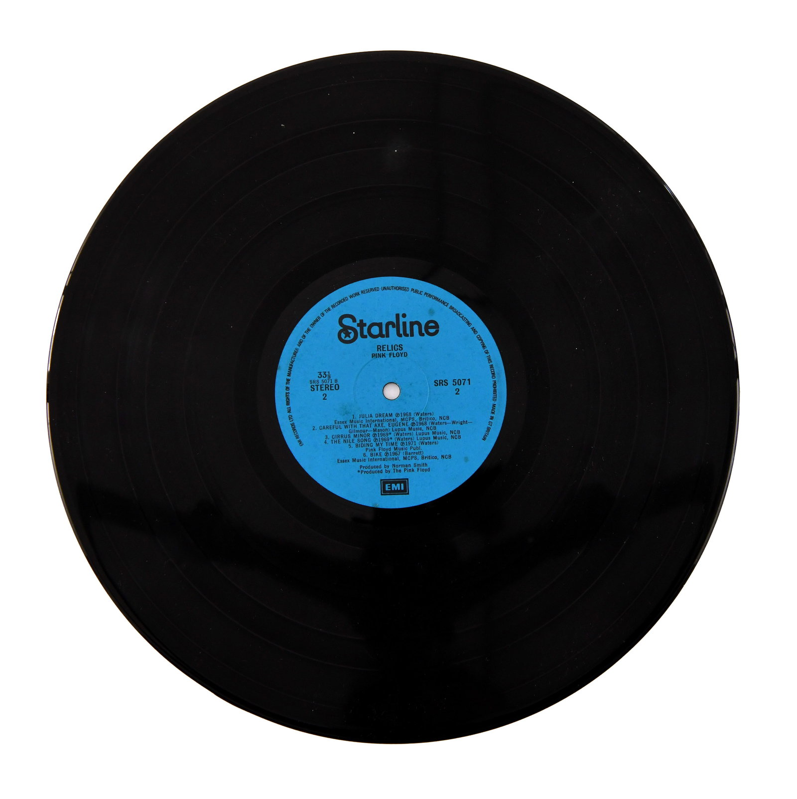 PINK FLOYD - SIGNED RELICS LP - 5
