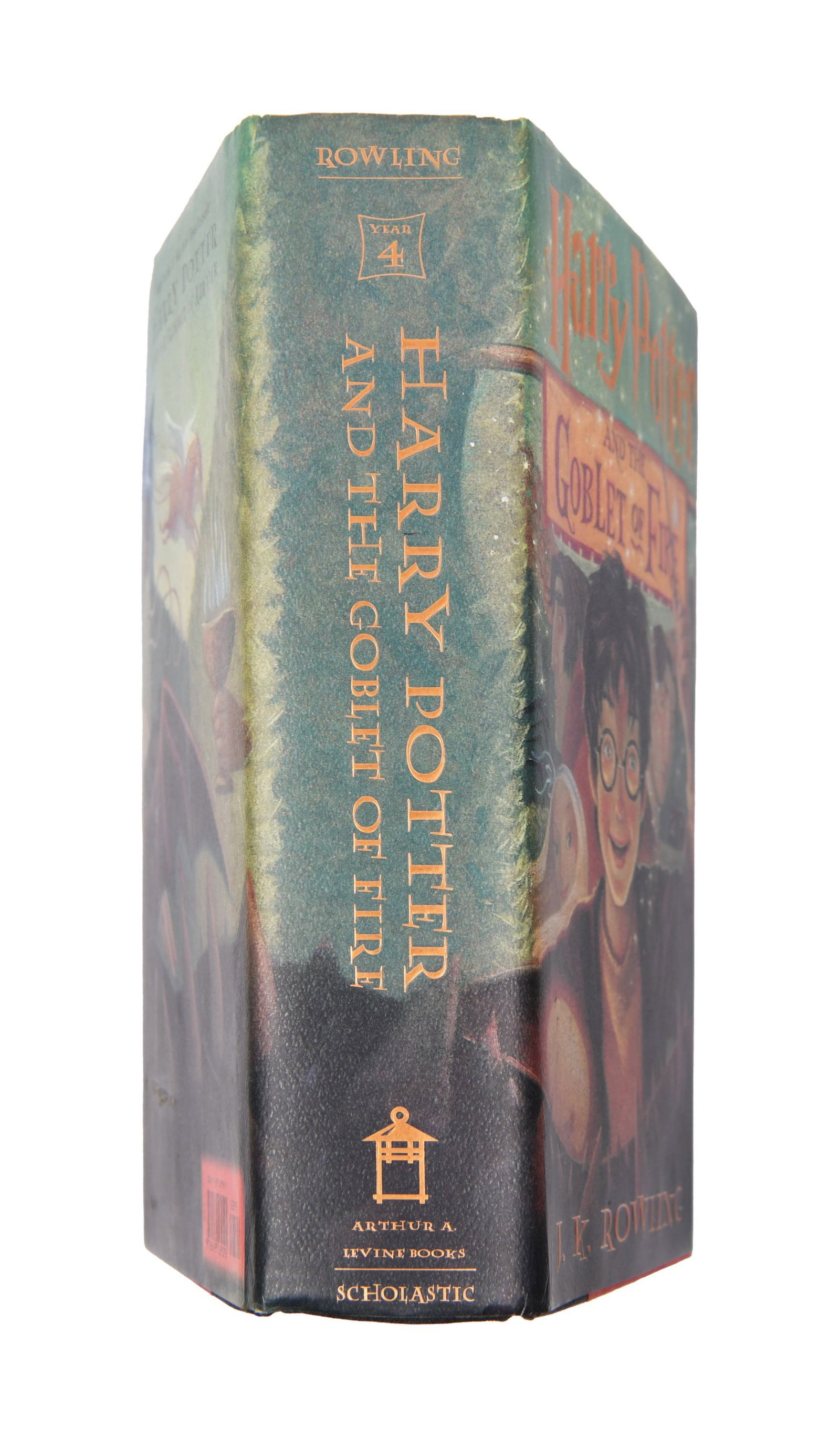J. K. ROWLING (B. 1965), SIGNED COPY, HARRY POTTER AND THE GOBLET OF FIRE, ARTHUR A. LEVINE BOOKS / - 4