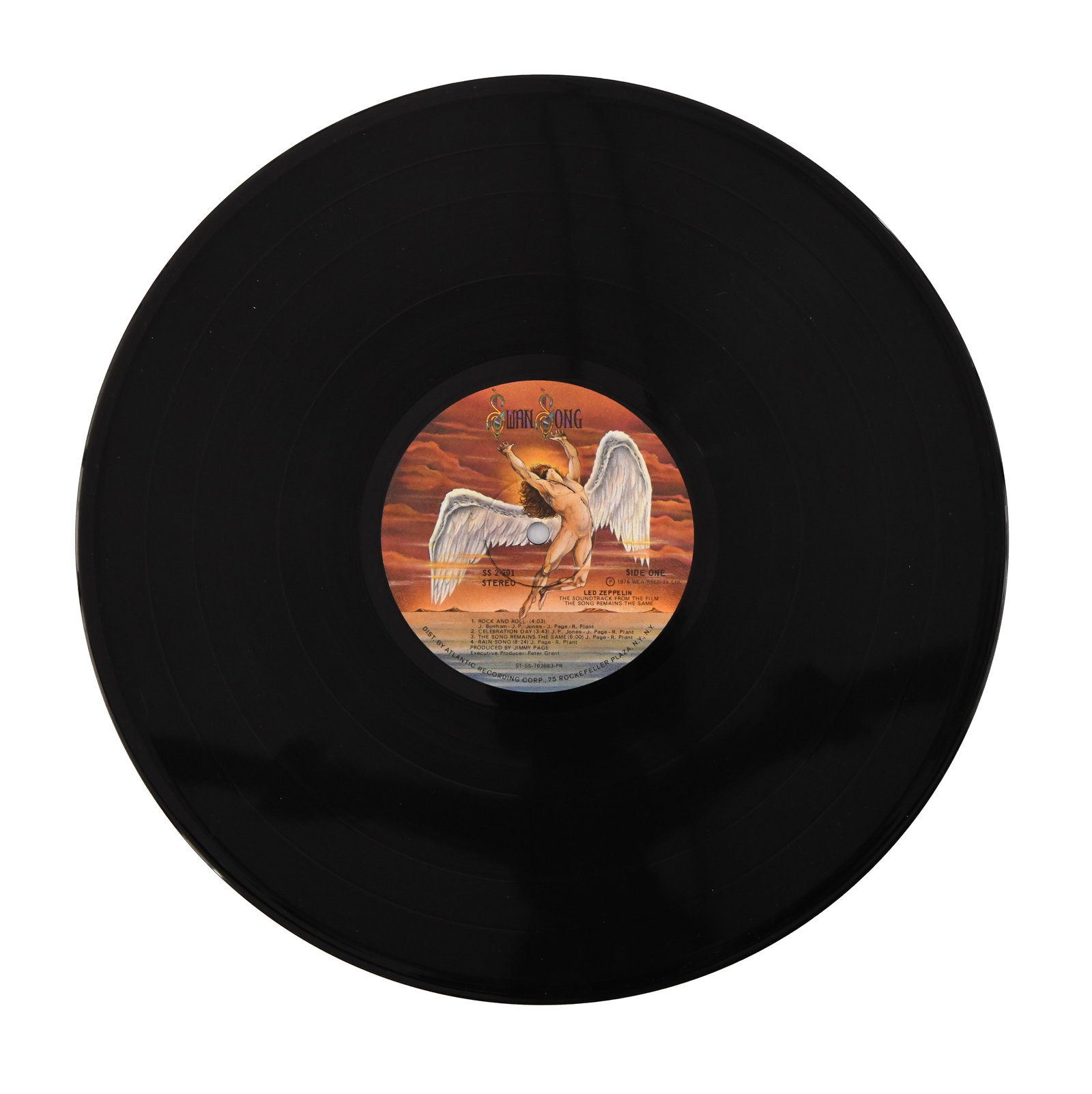 LED ZEPPELIN - SIGNED THE SONG REMAINS THE SAME SOUNDTRACK SET - 4