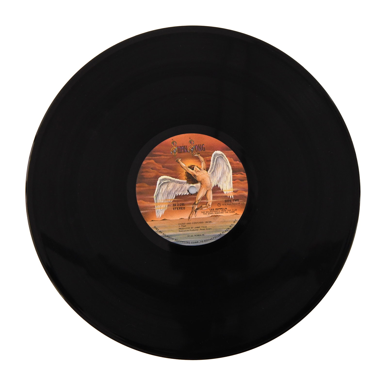 LED ZEPPELIN - SIGNED THE SONG REMAINS THE SAME SOUNDTRACK SET - 5
