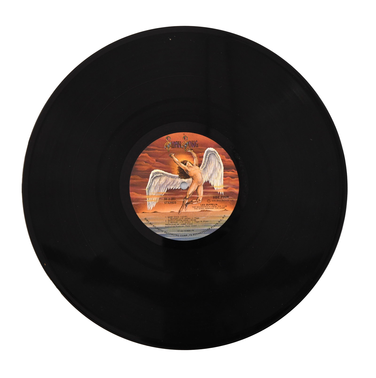 LED ZEPPELIN - SIGNED THE SONG REMAINS THE SAME SOUNDTRACK SET - 7