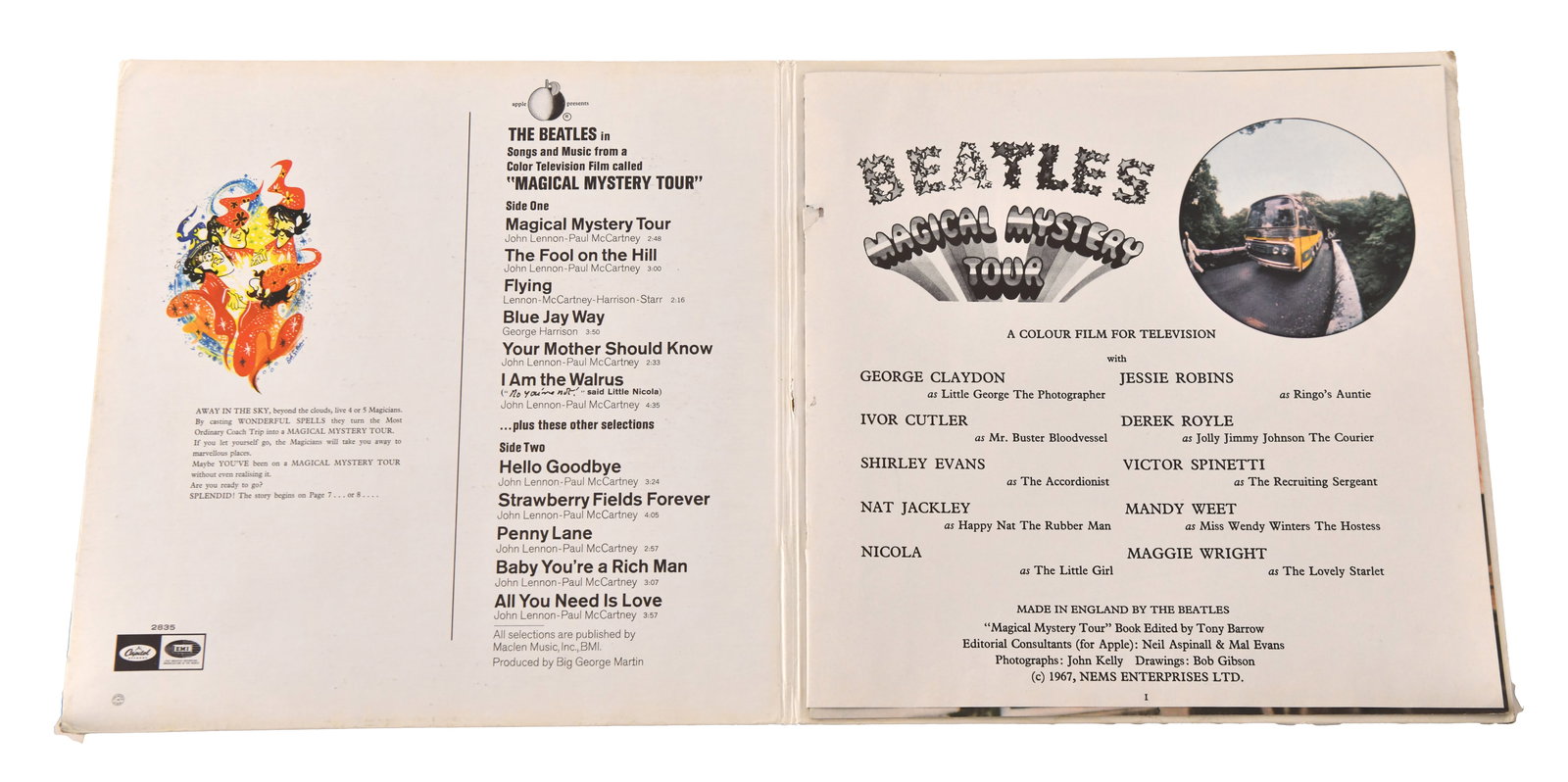THE BEATLES - SIGNED SGT. PEPPER'S LONELY HEARTS CLUB BAND LP - 3