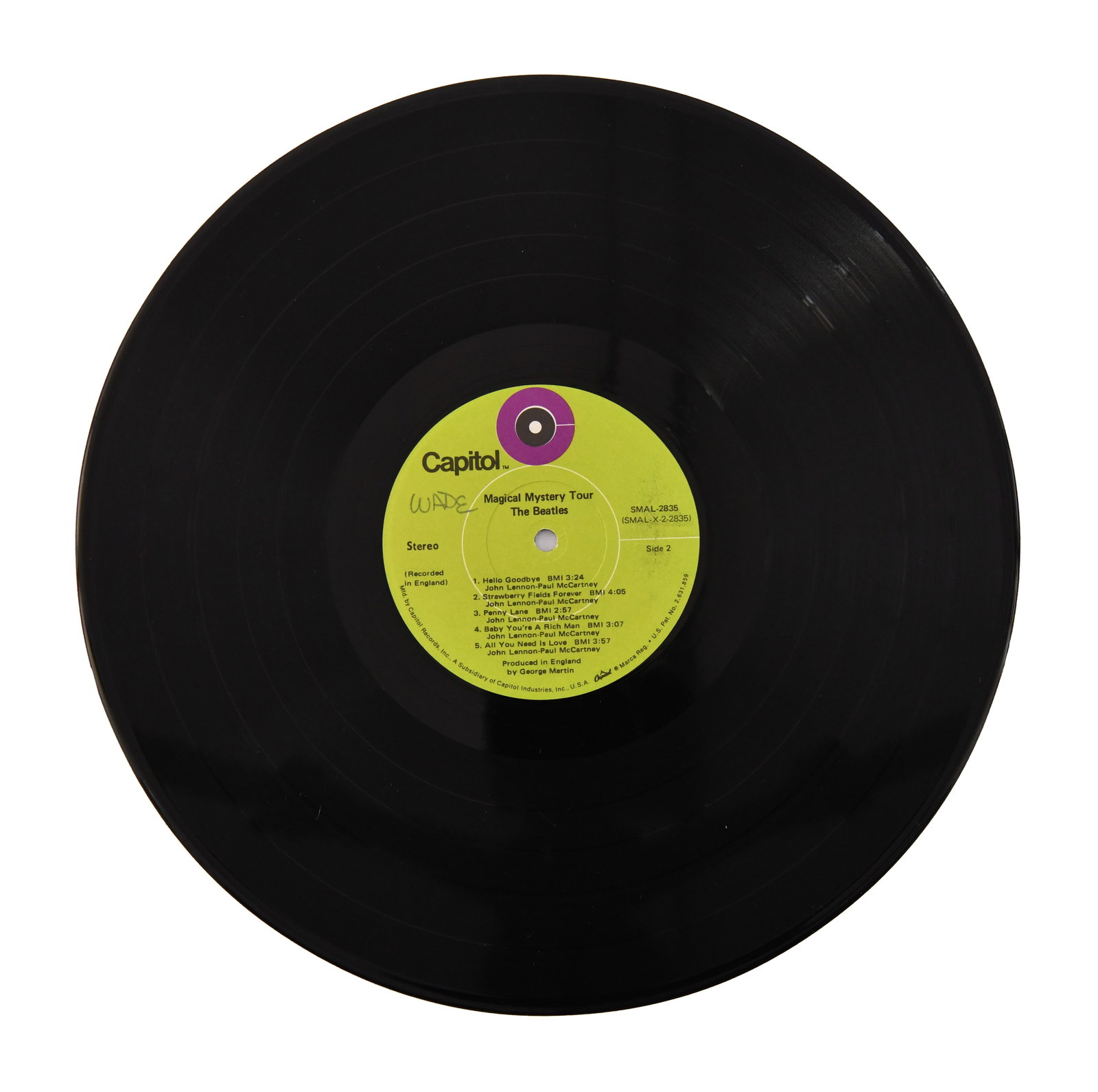 THE BEATLES - SIGNED SGT. PEPPER'S LONELY HEARTS CLUB BAND LP - 6