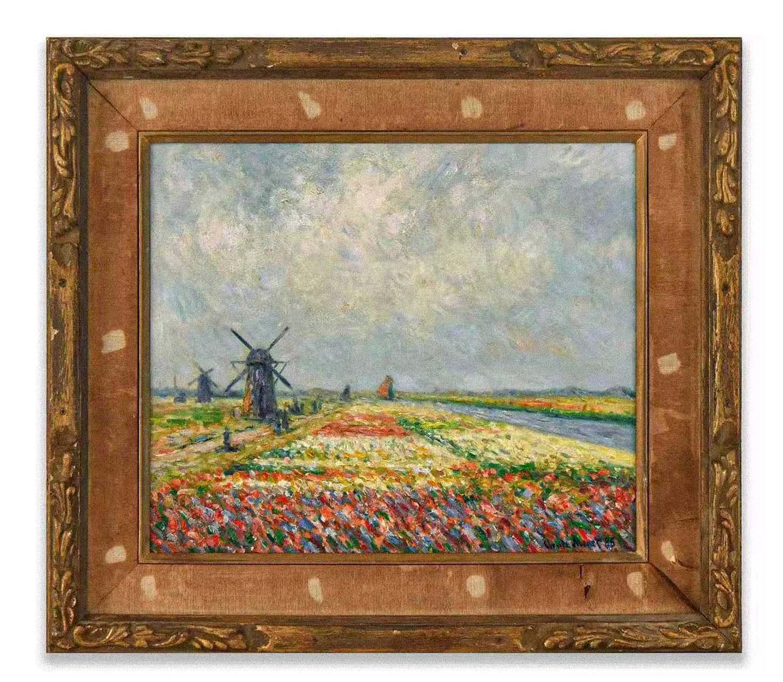 CLAUDE MONET (1840-1926),OIL ON CANVAS: CLAUDE MONET (1840-1926),OIL ON CANVAS Dimensions: Image size: 37.9 × 45.6 cm. All measured values are approximate. Outer frame size: 55.3 × 63 cm. All measured values are approximate. Provenance