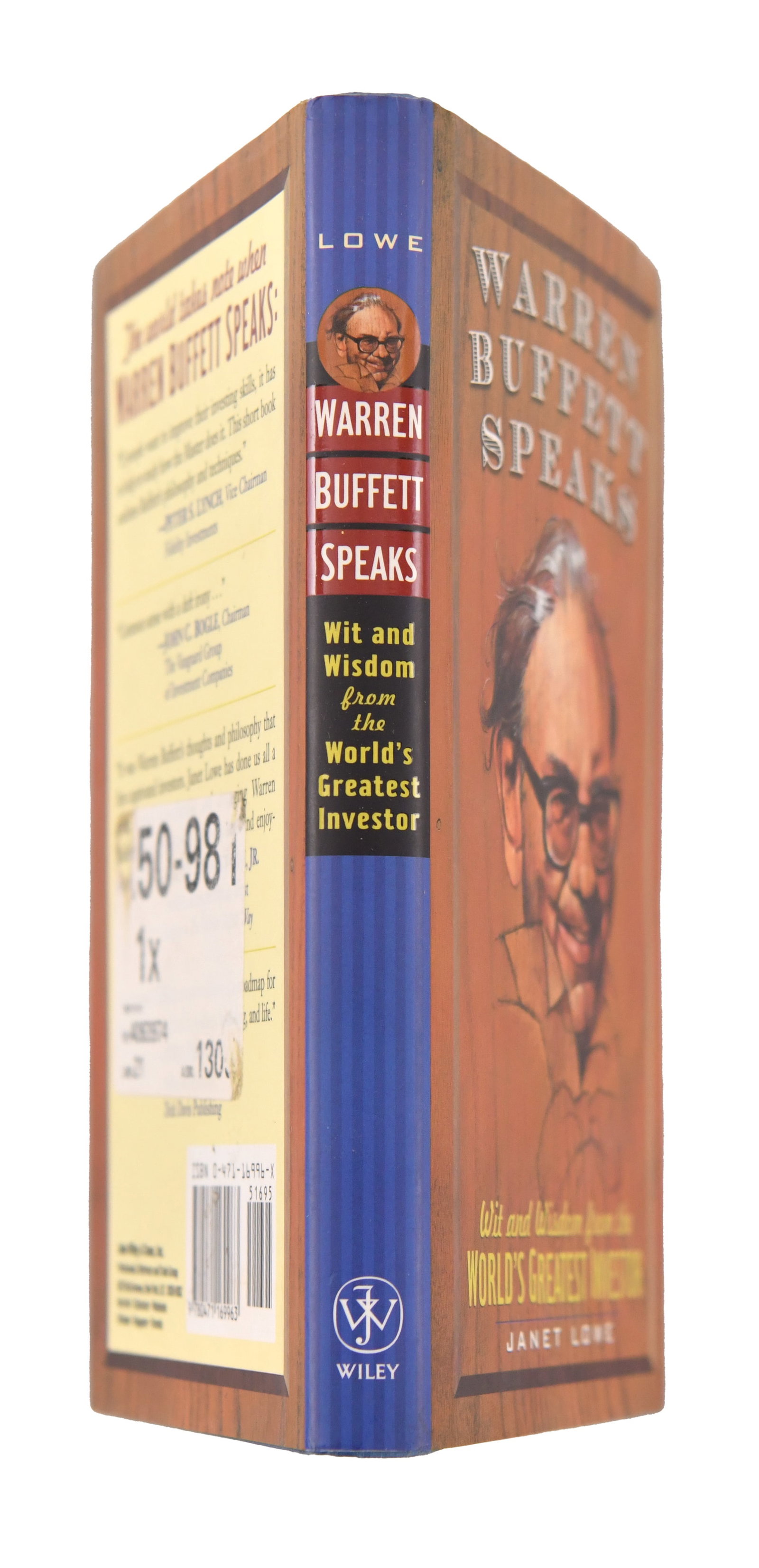 WARREN BUFFETT - SIGNED WARREN BUFFETT SPEAKS - 3