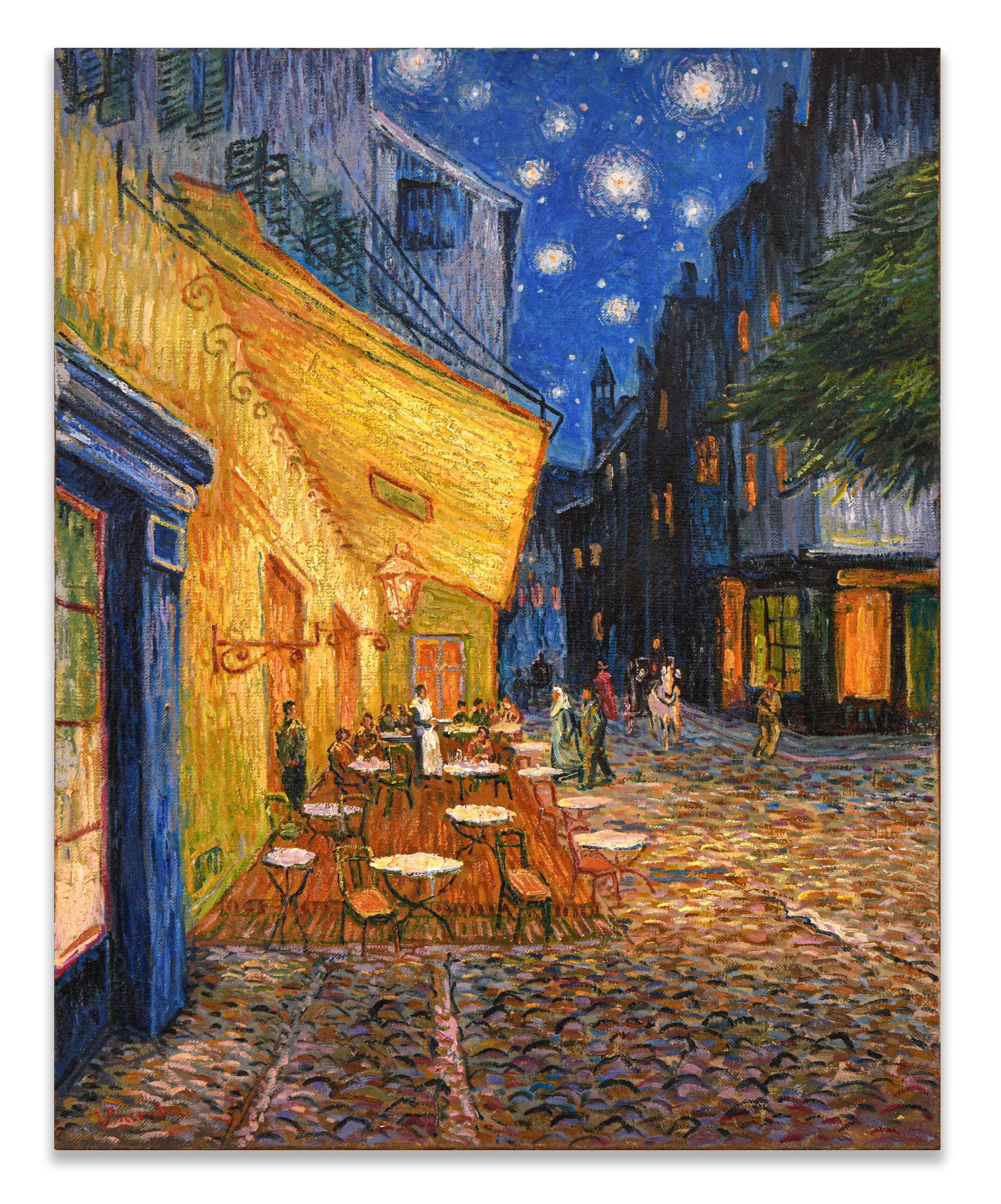 VINCENT VAN GOGH (1853-1890), OIL ON CANVAS: VINCENT VAN GOGH (1853-1890), OIL ON CANVAS Dimensions: Image size: 81.7 x 63.7 cm. All measured values are approximate. Provenance and Authenticity: The lot is documented by front and reverse photogr