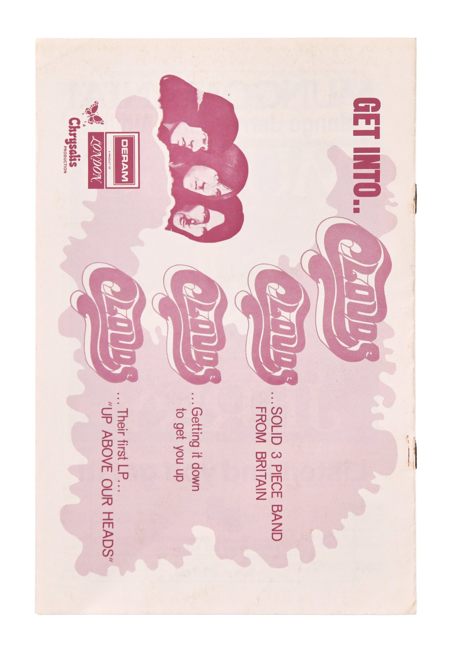 PINK FLOYD - FULLY SIGNED FILLMORE EAST 1970 PROGRAM - 2
