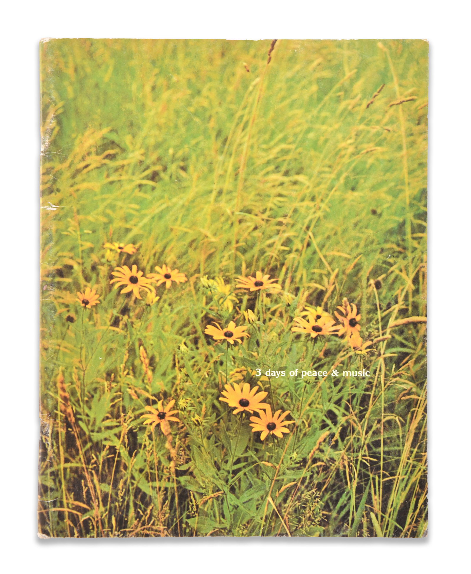 JIMI HENDRIX AND THE WHO - SIGNED WOODSTOCK MUSIC AND ART FAIR PROGRAM: JIMI HENDRIX AND THE WHO - SIGNED WOODSTOCK MUSIC AND ART FAIR PROGRAM Provenance and Authenticity: The lot is documented by the photographic record supplied for catalogue review, including views of t