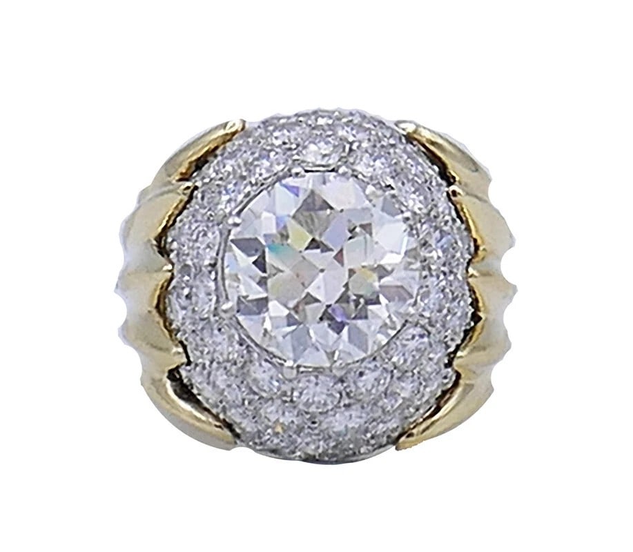 DIAMOND CLUSTER RING - 2