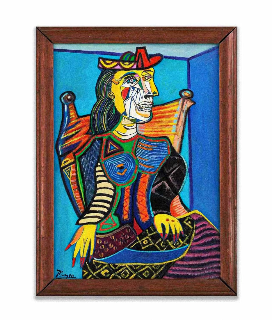 PABLO PICASSO (1881-1973), OIL ON CANVAS (1 of 2)