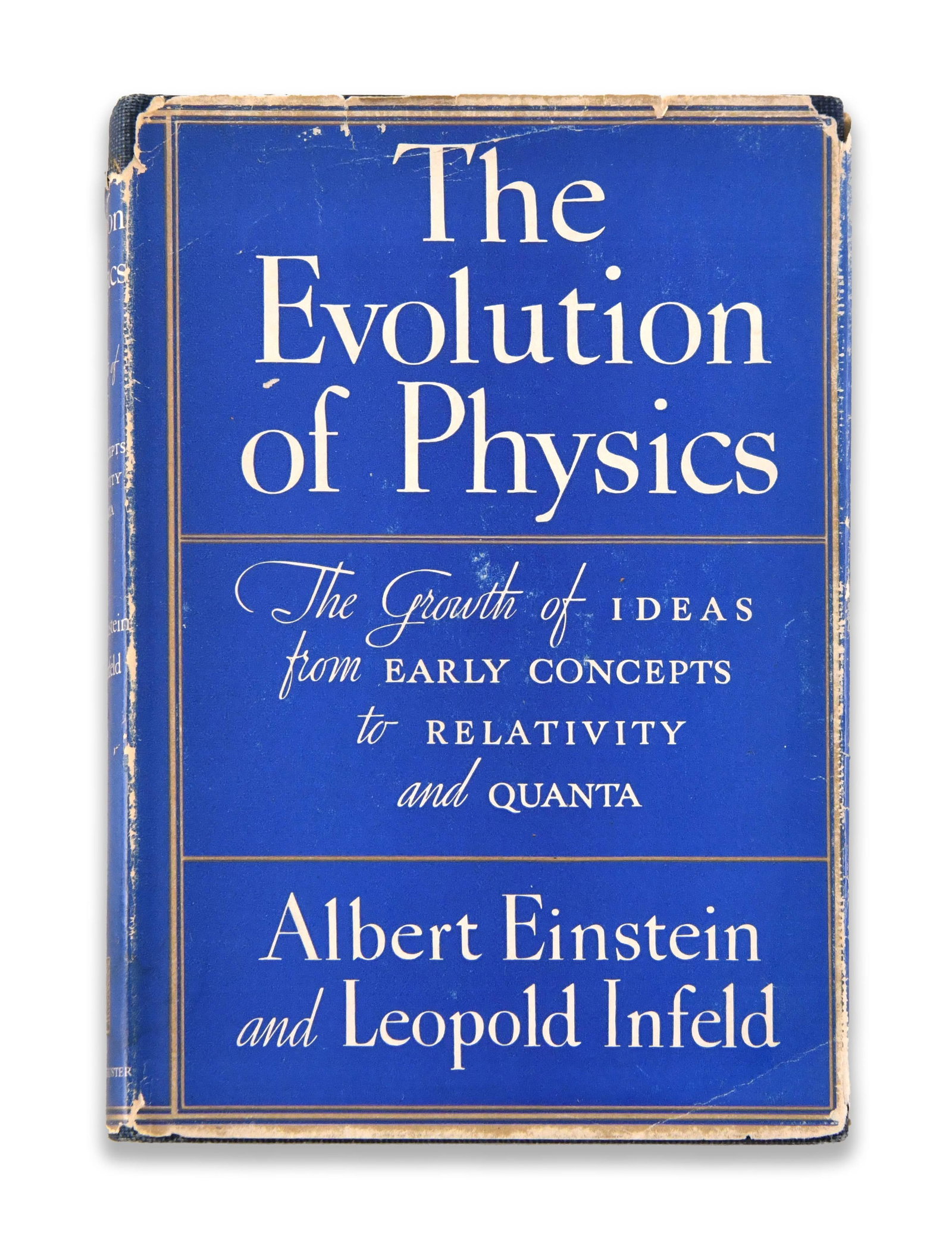 ALBERT EINSTEIN AND LEOPOLD INFELD - SIGNED THE EVOLUTION OF PHYSICS (1 of 4)