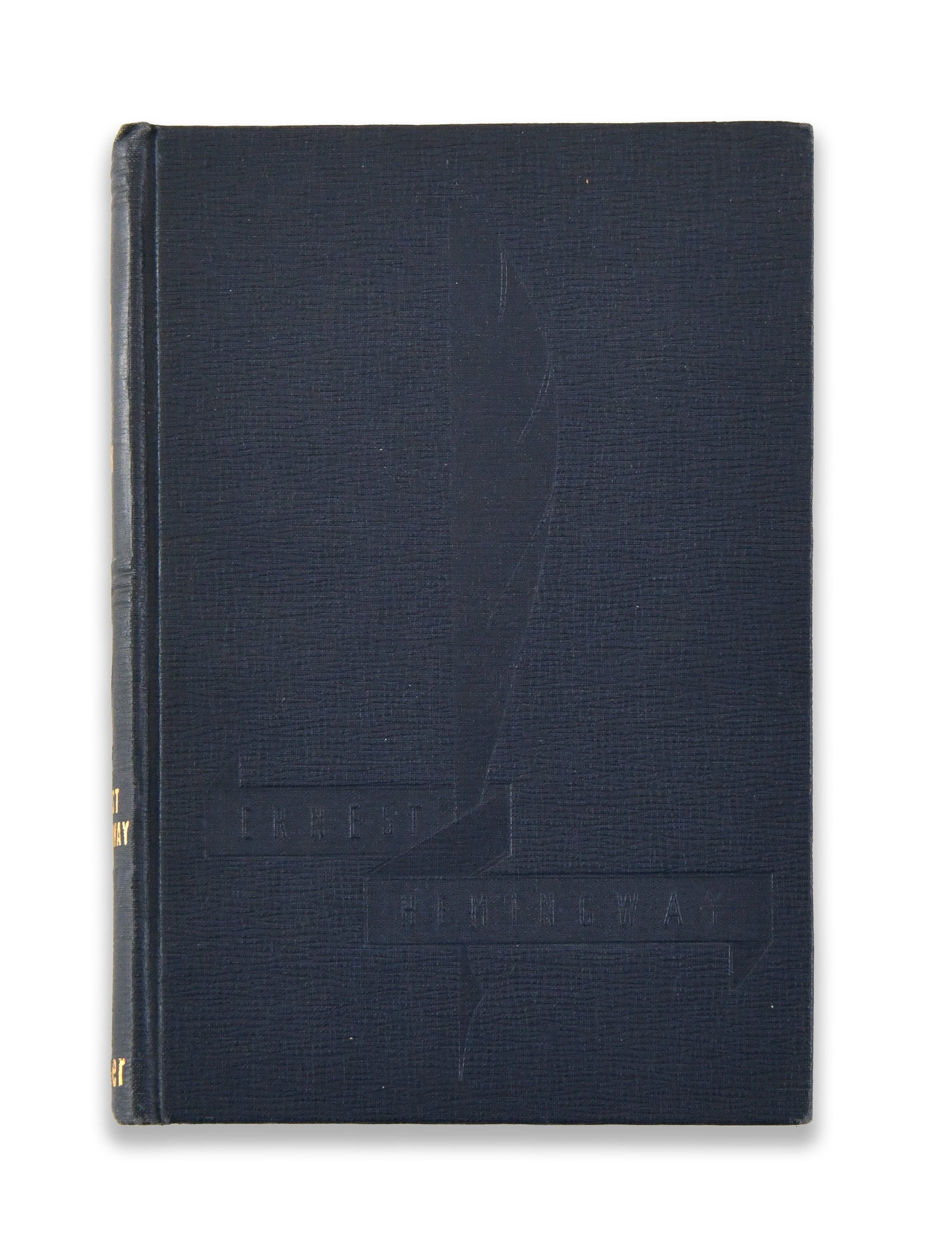 ERNEST HEMINGWAY - SIGNED FOR WHOM THE BELL TOLLS: ERNEST HEMINGWAY - SIGNED FOR WHOM THE BELL TOLLS Provenance and Authenticity: The provenance currently presented for Ernest Hemingway - Signed For Whom the Bell Tolls is limited to the auction materi