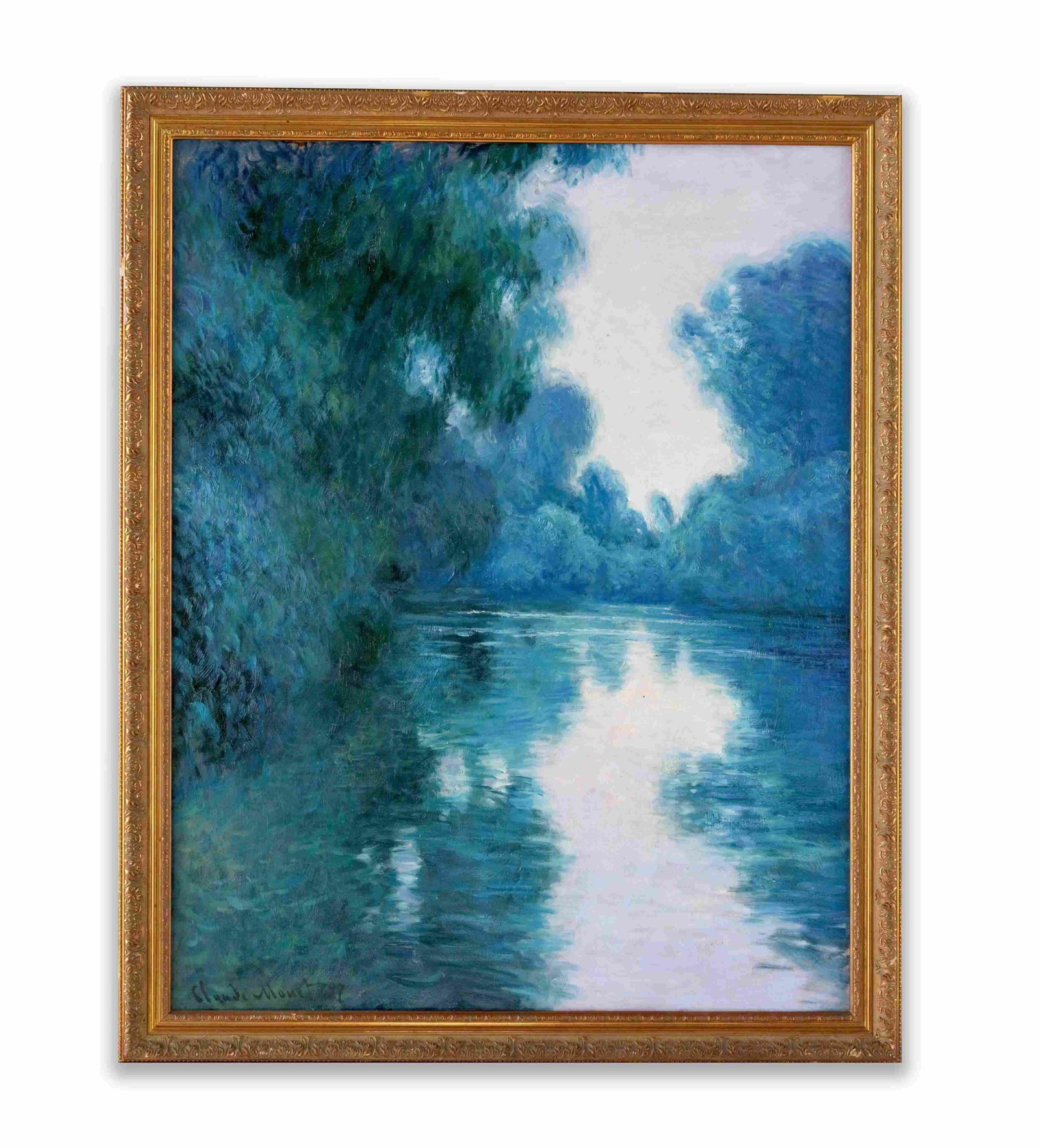 CLAUDE MONET (1840-1926), OIL ON CANVAS: CLAUDE MONET (1840-1926), OIL ON CANVAS Dimensions: Image size:78 x 61.7 cm. All measured values are approximate. Outer frame size:87.2 x 70 cm. All measured values are approximate. Provenance and Aut