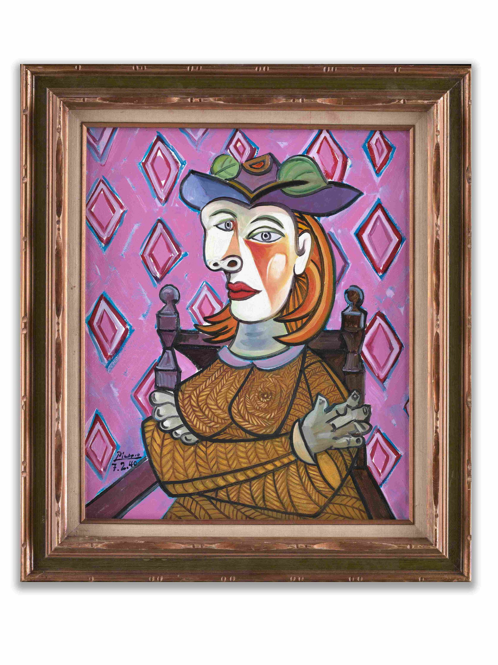 PABLO PICASSO (1881-1973),OIL ON CANVAS (1 of 2)