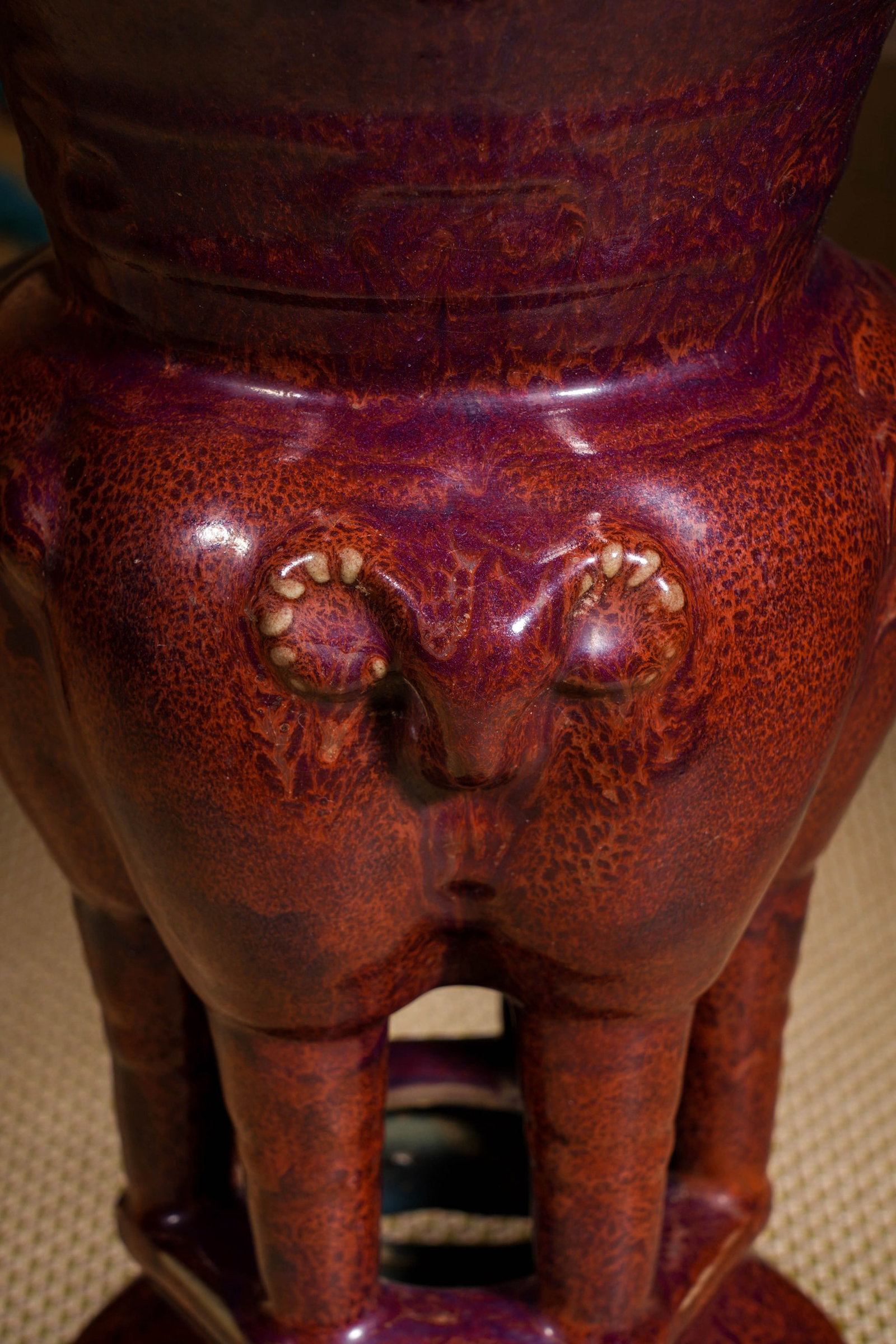 A JUN TYPE 'THREE RAMS' JAR - 4