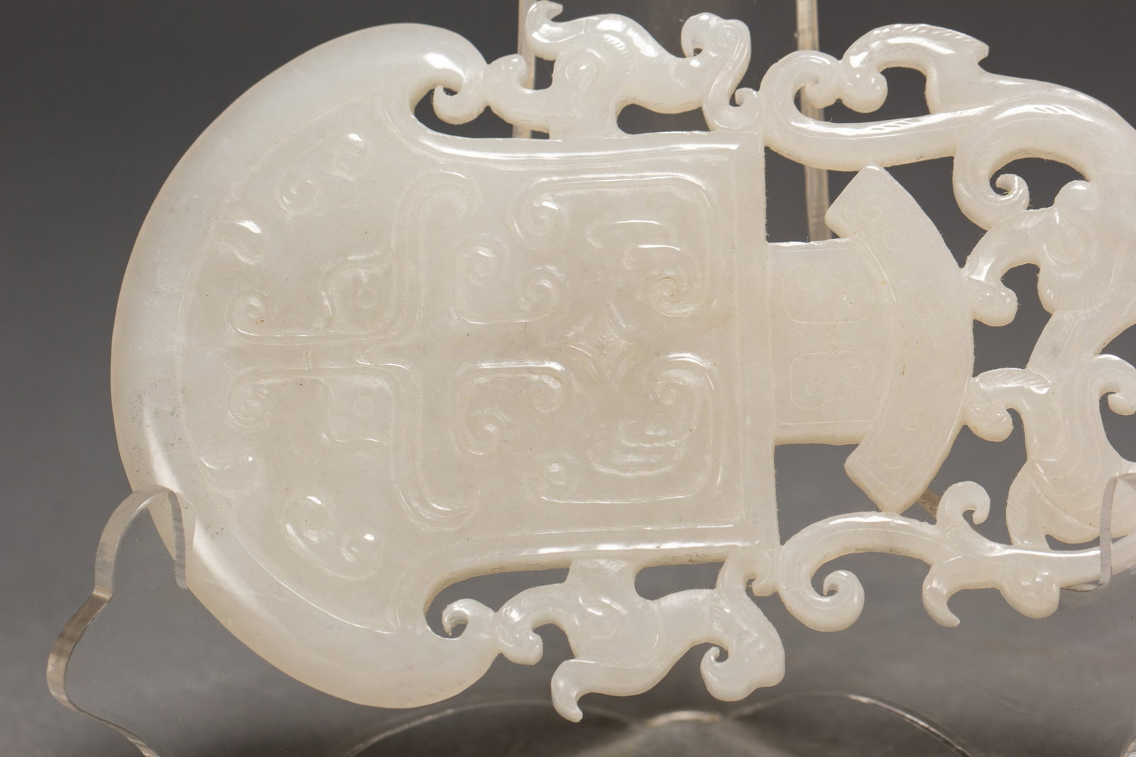 A HETIAN JADE AXE - 9