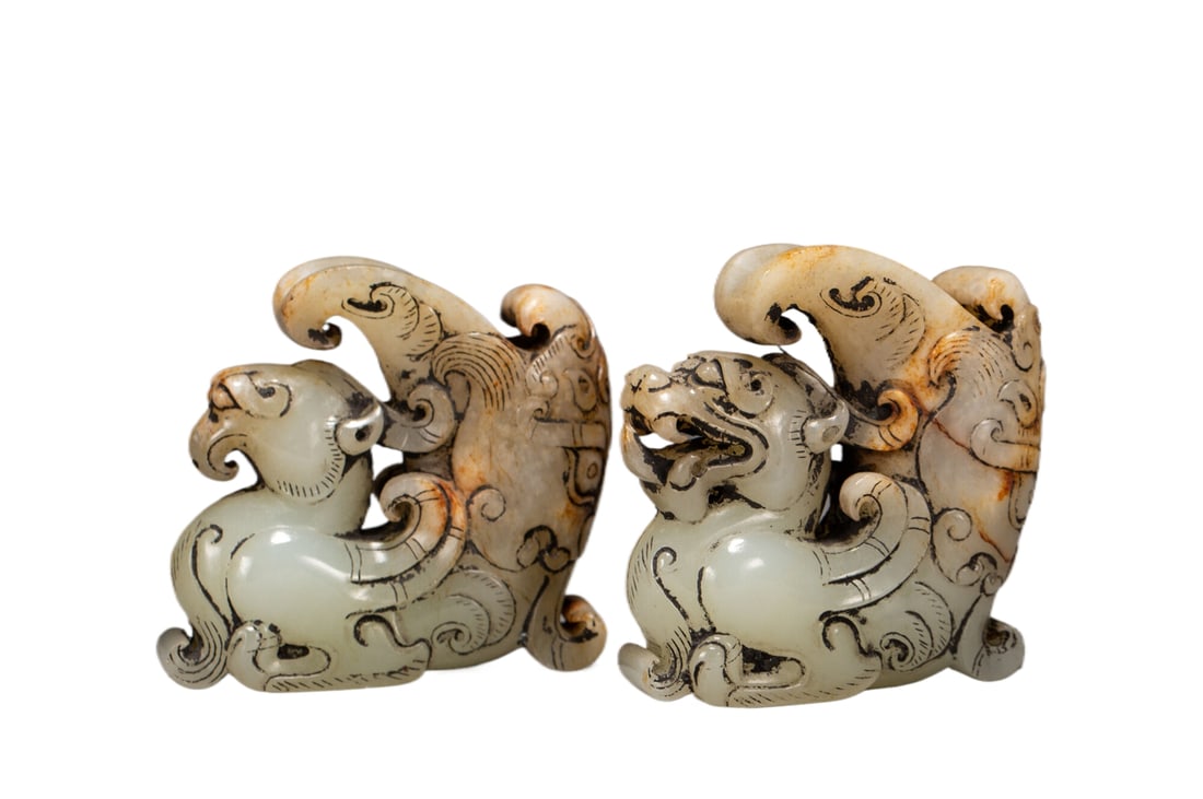 A HETIAN JADE BEAST (1 of 6)