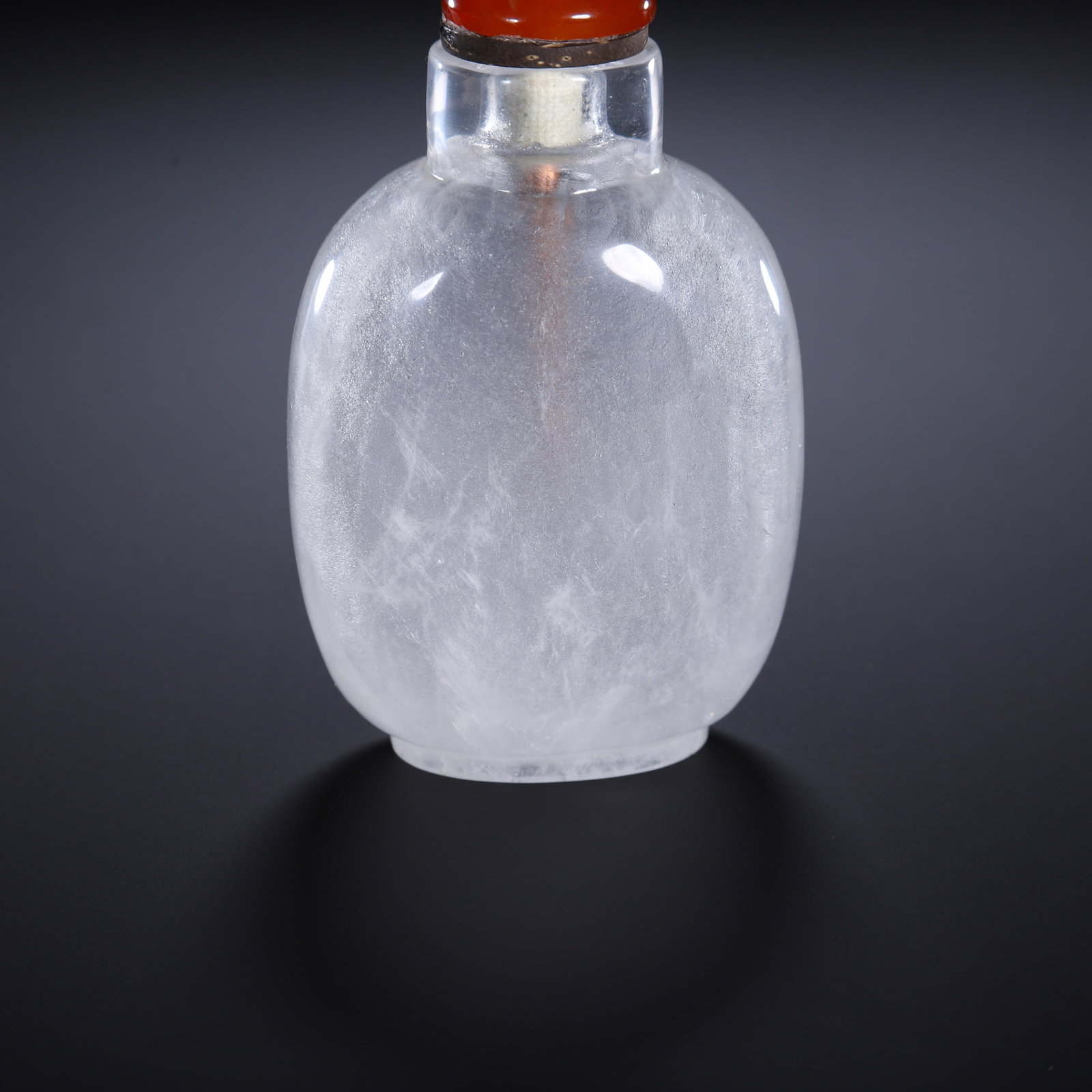A CRYSTAL SNUFF BOTTLE - 3