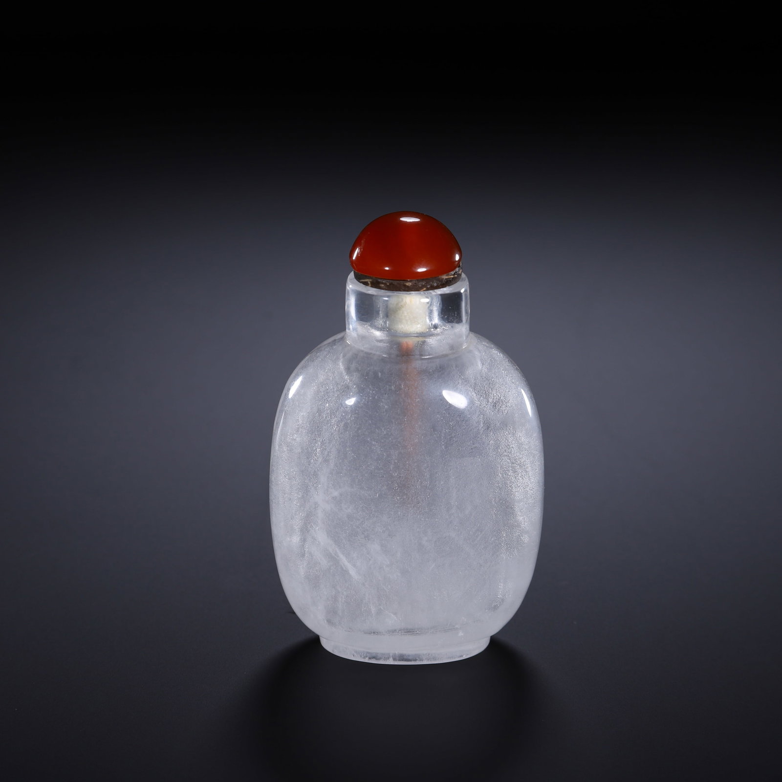 A CRYSTAL SNUFF BOTTLE - 6