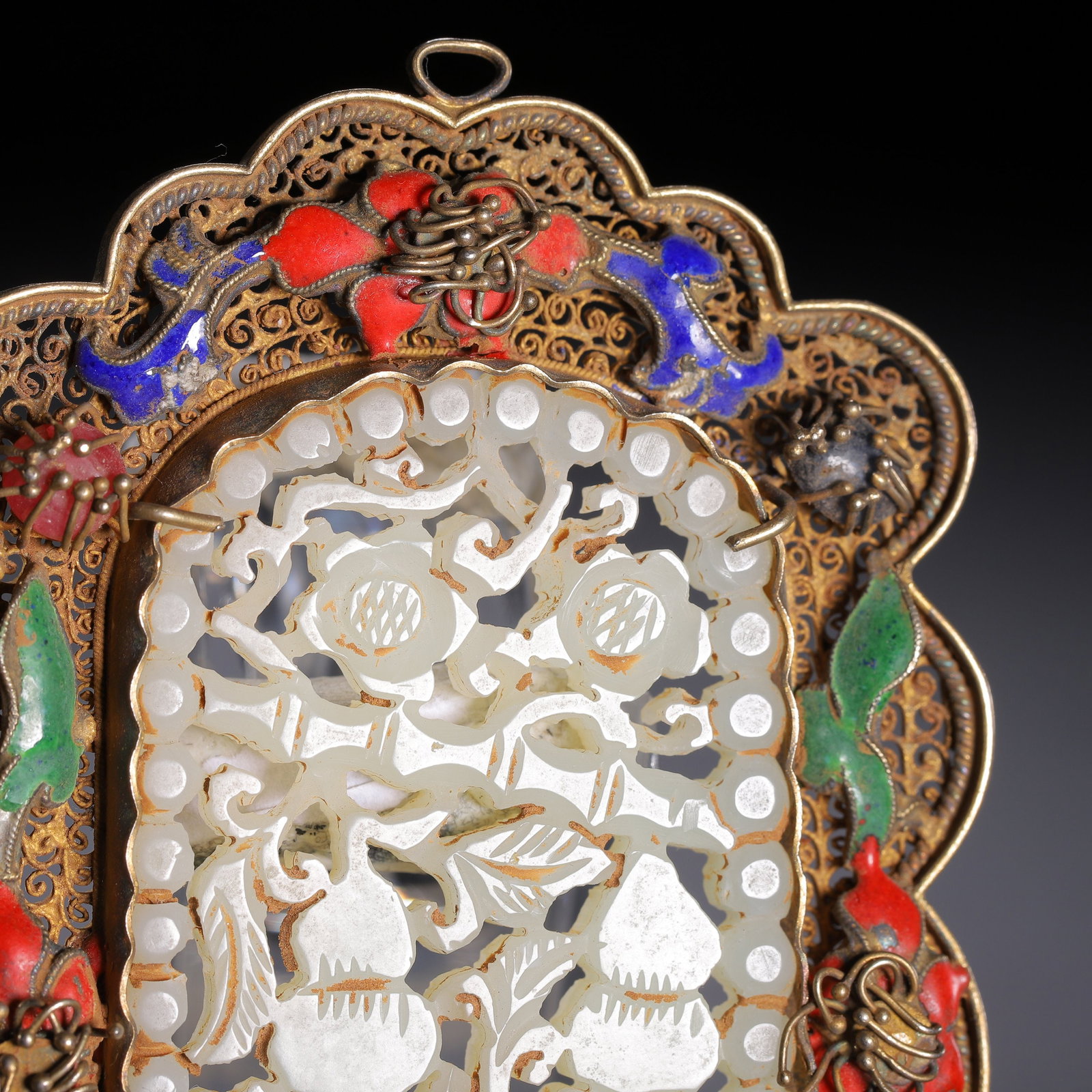 A JADE PLAQUE - 5