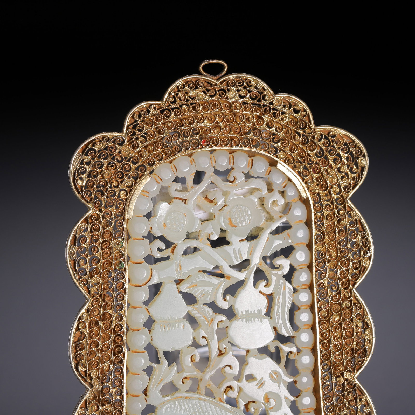 A JADE PLAQUE - 7