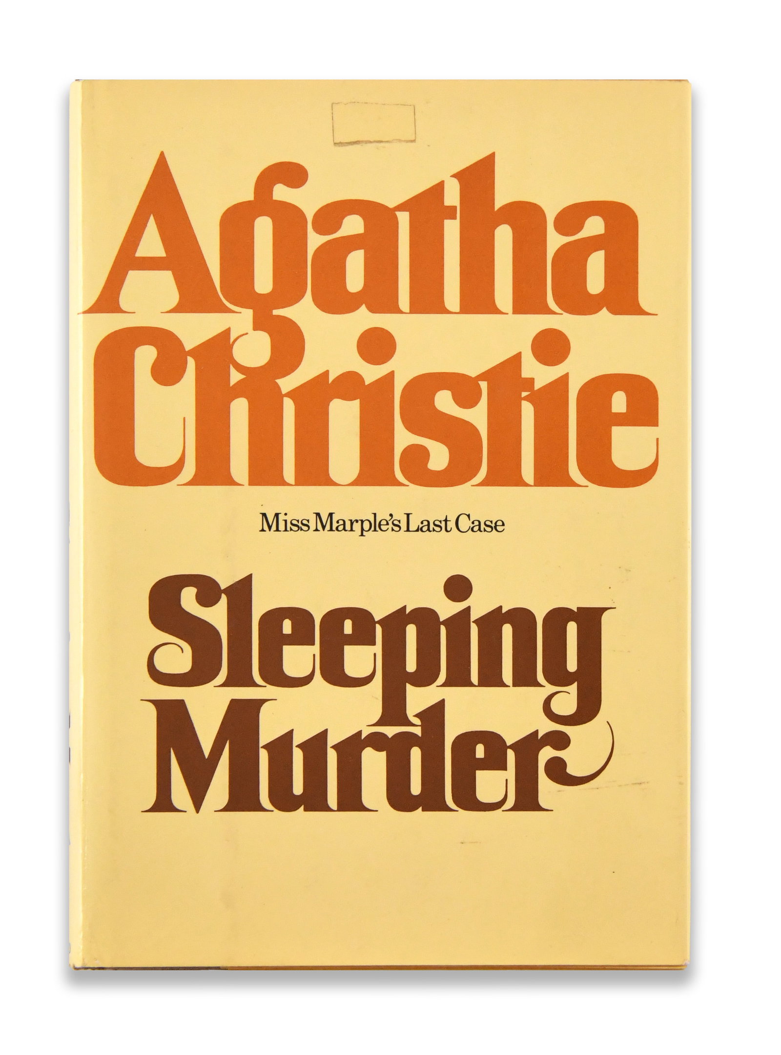 AGATHA CHRISTIE - SIGNED SLEEPING MURDER (1 of 4)