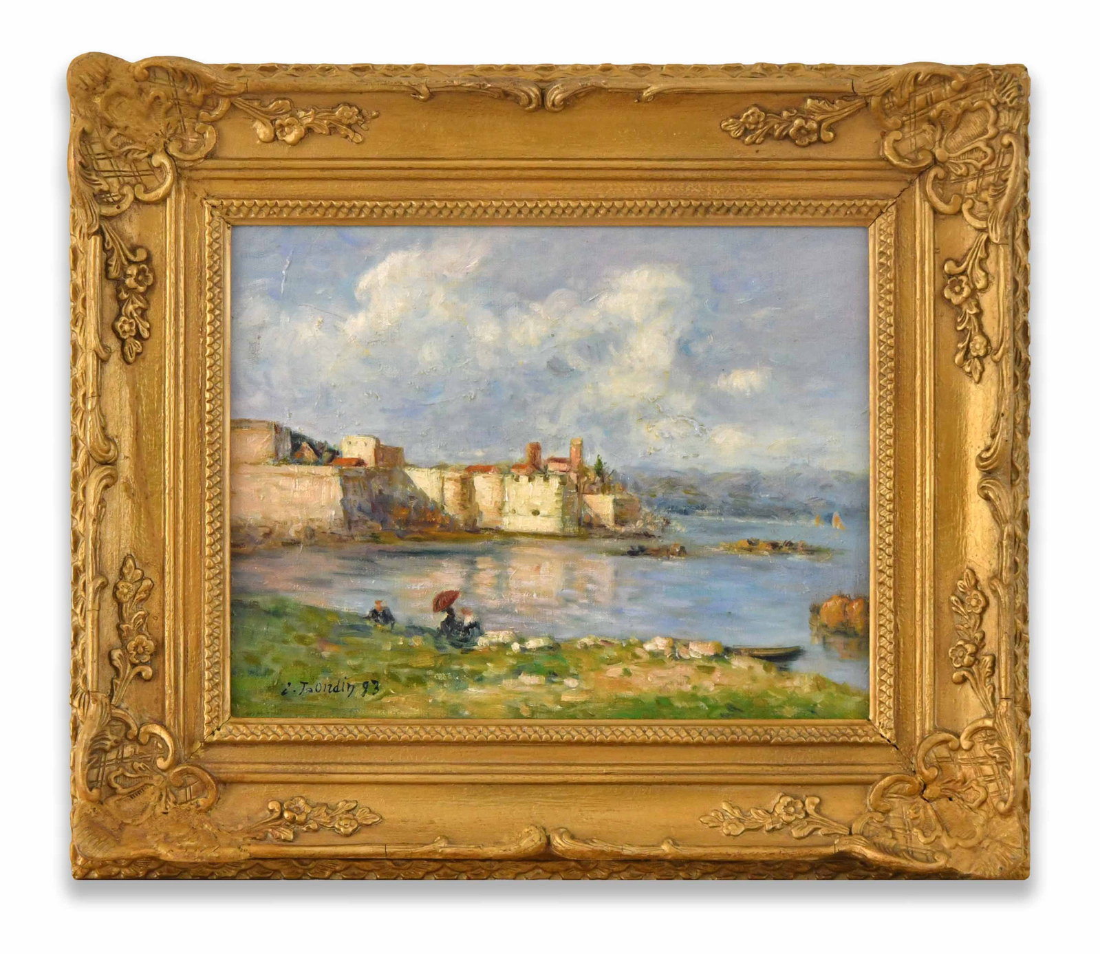 EUGÃ¨NE BOUDIN (1824-1898), ATTRIBUTED TO, OIL ON CANVAS (1 of 2)