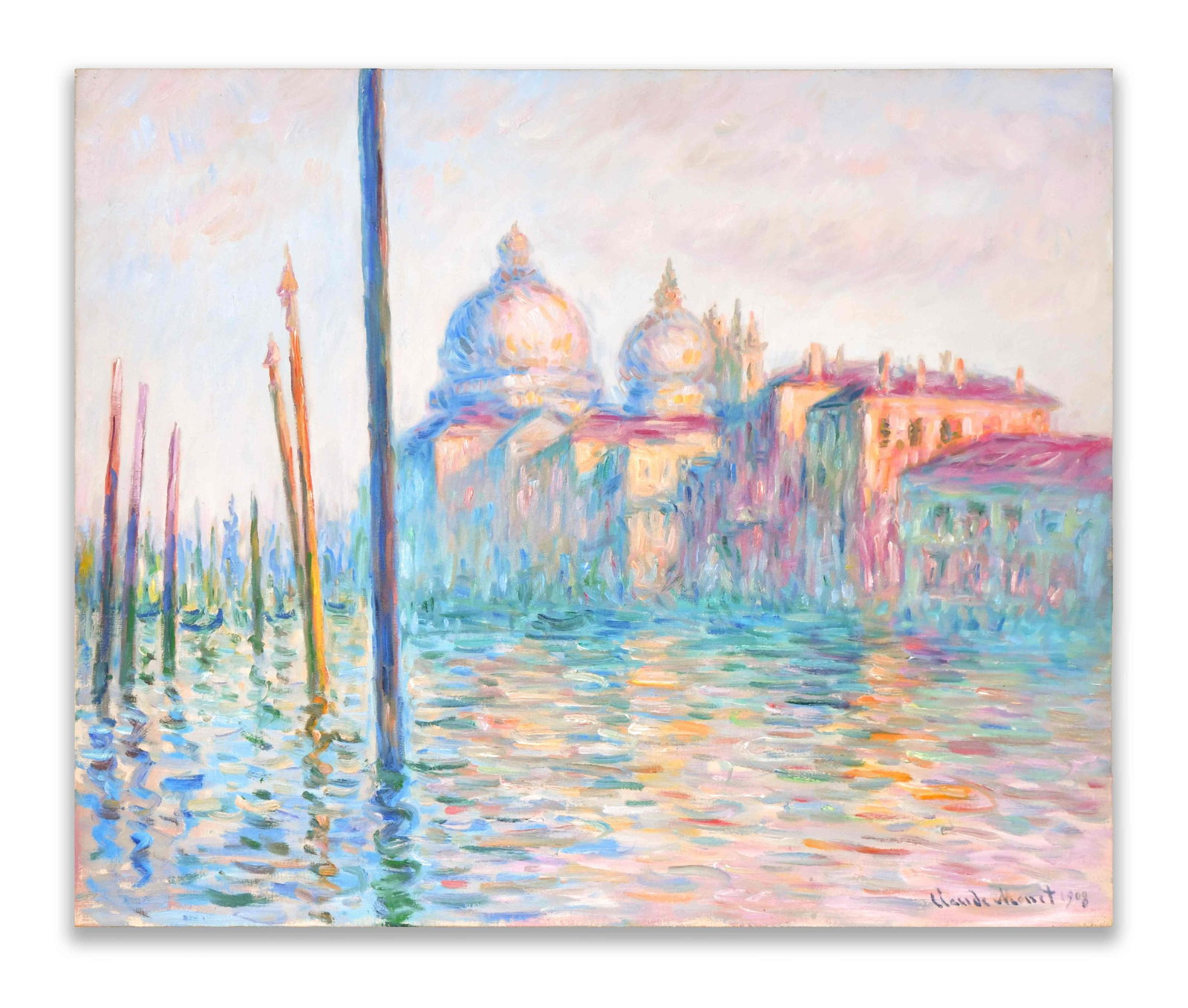 CLAUDE MONET (1840-1926), ATTRIBUTED TO, OIL ON CANVAS: CLAUDE MONET (1840-1926), ATTRIBUTED TO, OIL ON CANVAS Dimensions: Image size: 53.7 x 64.3 cm. All measured values are approximate. Provenance and Authenticity: This painting is presented in the manne