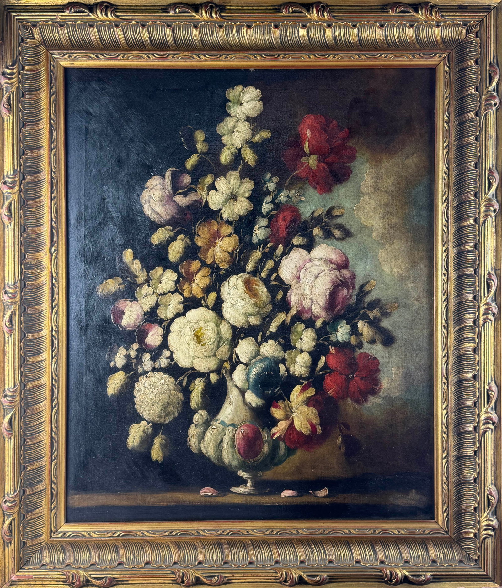 ANONYMOUS, BAROQUE STYLE, OIL ON CANVAS (1 of 6)