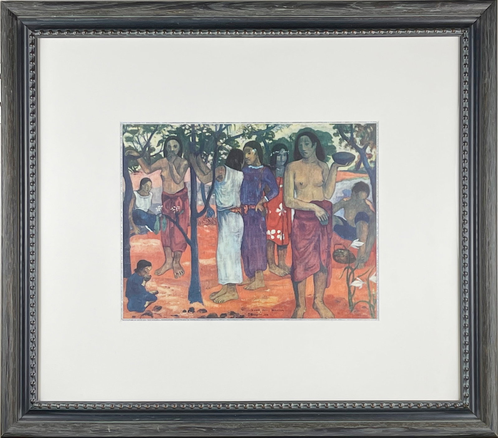 PAUL GAUGUIN (1848-1903), ATTRIBUTED TO, LITHOGRAPH: PAUL GAUGUIN (1848-1903), ATTRIBUTED TO, LITHOGRAPH Dimensions: Length: 27.8 cm (10.94 in.), Width: 36 cm (14.17 in.). All measurements are approximate.