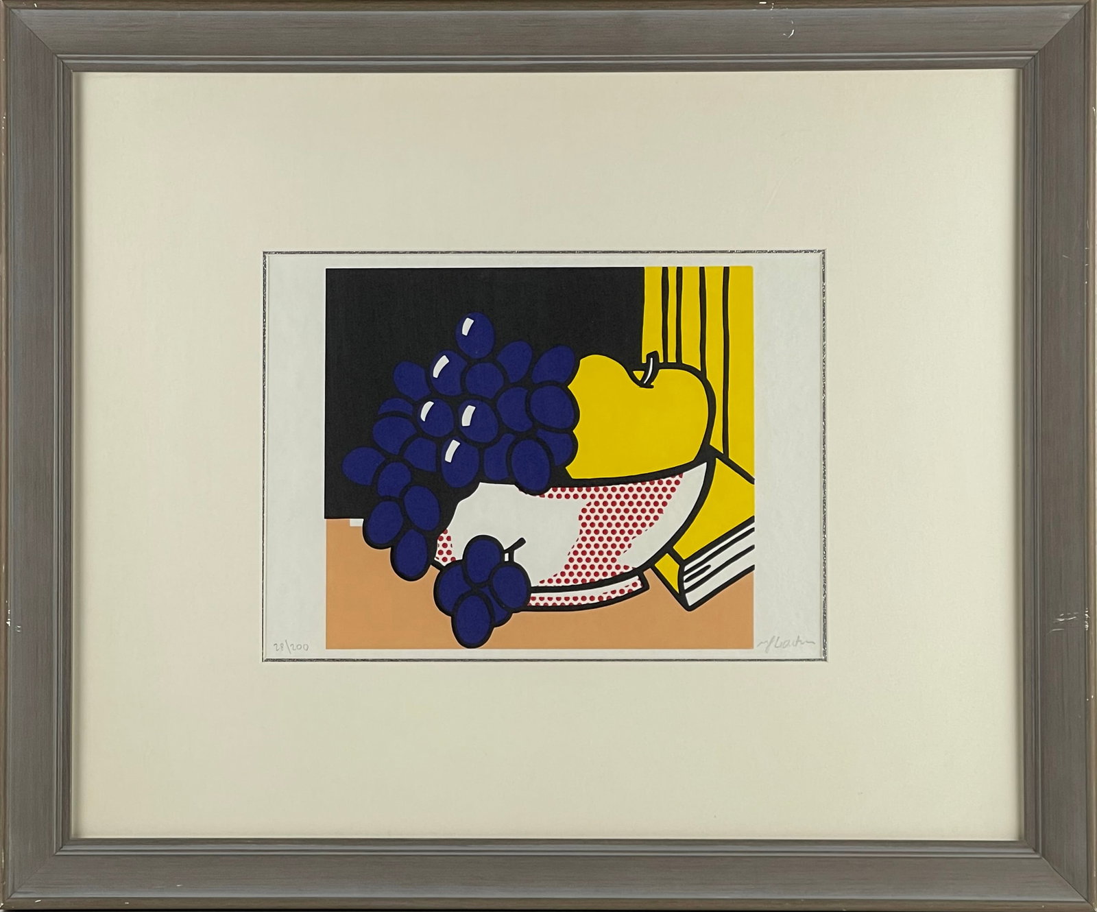 ROY LICHTENSTEIN (1923-1997), ATTRIBUTED TO, SCREENPRINT: ROY LICHTENSTEIN (1923-1997), ATTRIBUTED TO, SCREENPRINT Dimensions: Length: 19.4 cm (7.64 in.), Width: 21.5 cm (8.46 in.). All measurements are approximate.