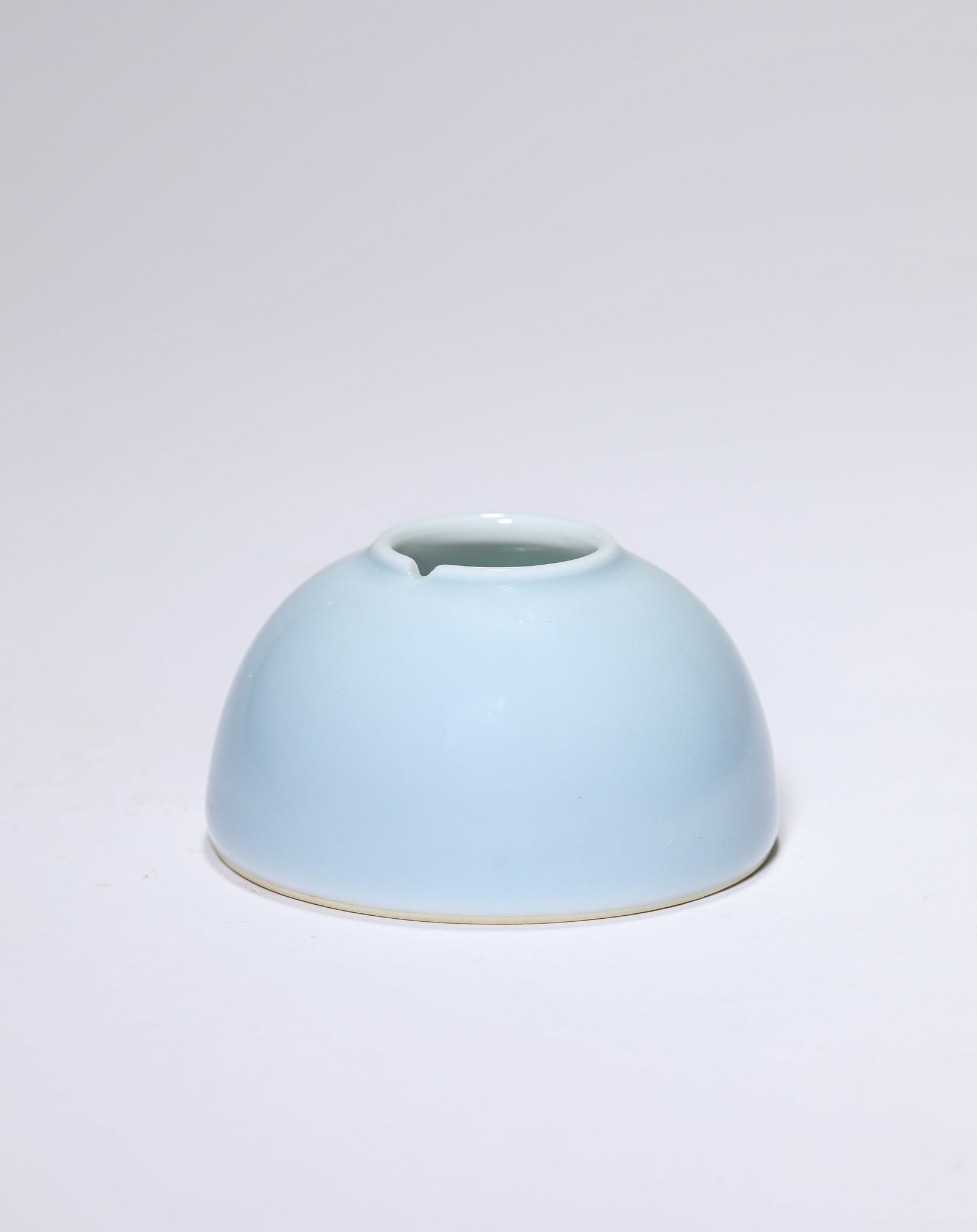 A SKY-BLUE GLAZED WATER POT (1 of 4)
