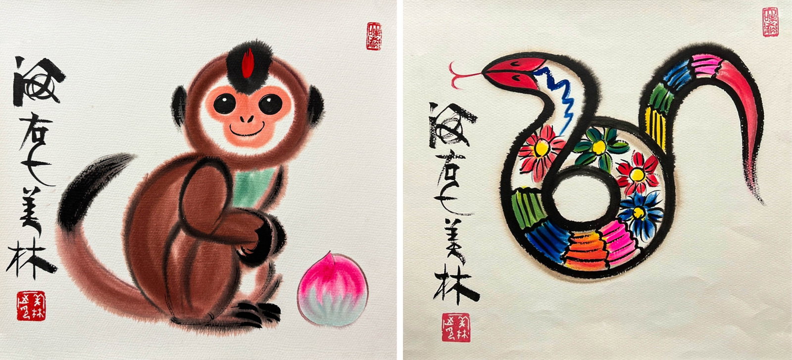 HAN MEILIN (B. 1936), ATTRIBUTED TO, SMALL ANIMAL (1 of 3)