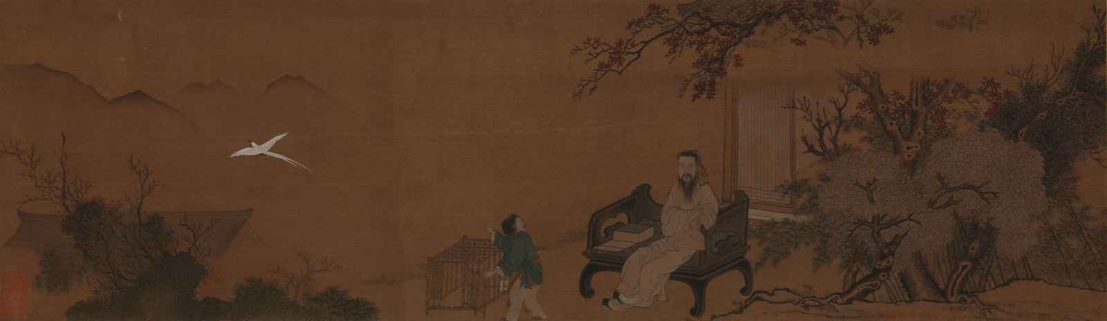 ANONYMOUS, FIGURE: ANONYMOUS, FIGURE Dimensions: Height: 75 cm (29.53 in.), Width: 22 cm (8.66 in.). All measurements are approximate.