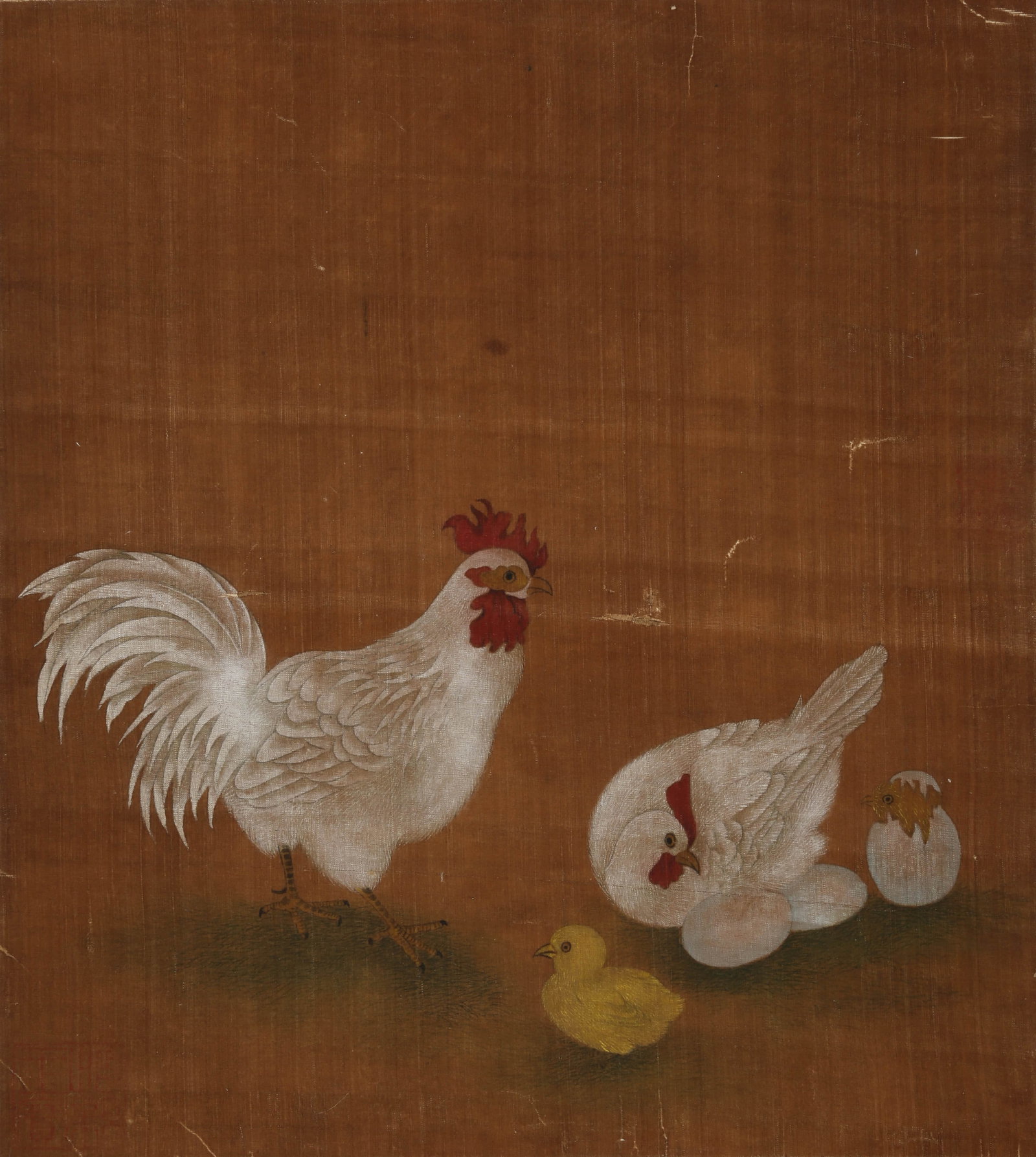 ANONYMOUS, FLOCK OF CHICKENS (1 of 8)