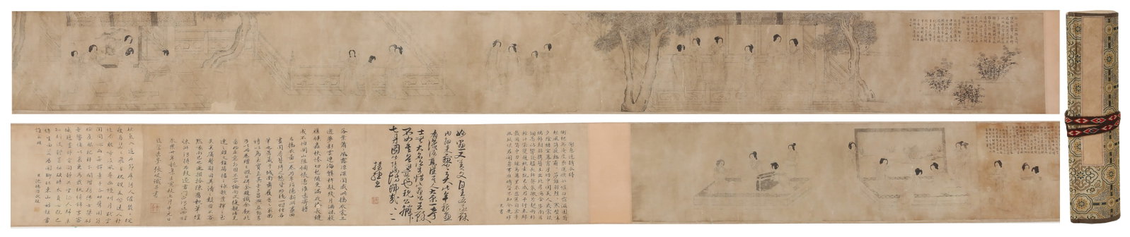 ANONYMOUS, FIGURE: ANONYMOUS, FIGURE Dimensions: Height: 502 cm (197.64 in.), Width: 22 cm (8.66 in.). All measurements are approximate.
