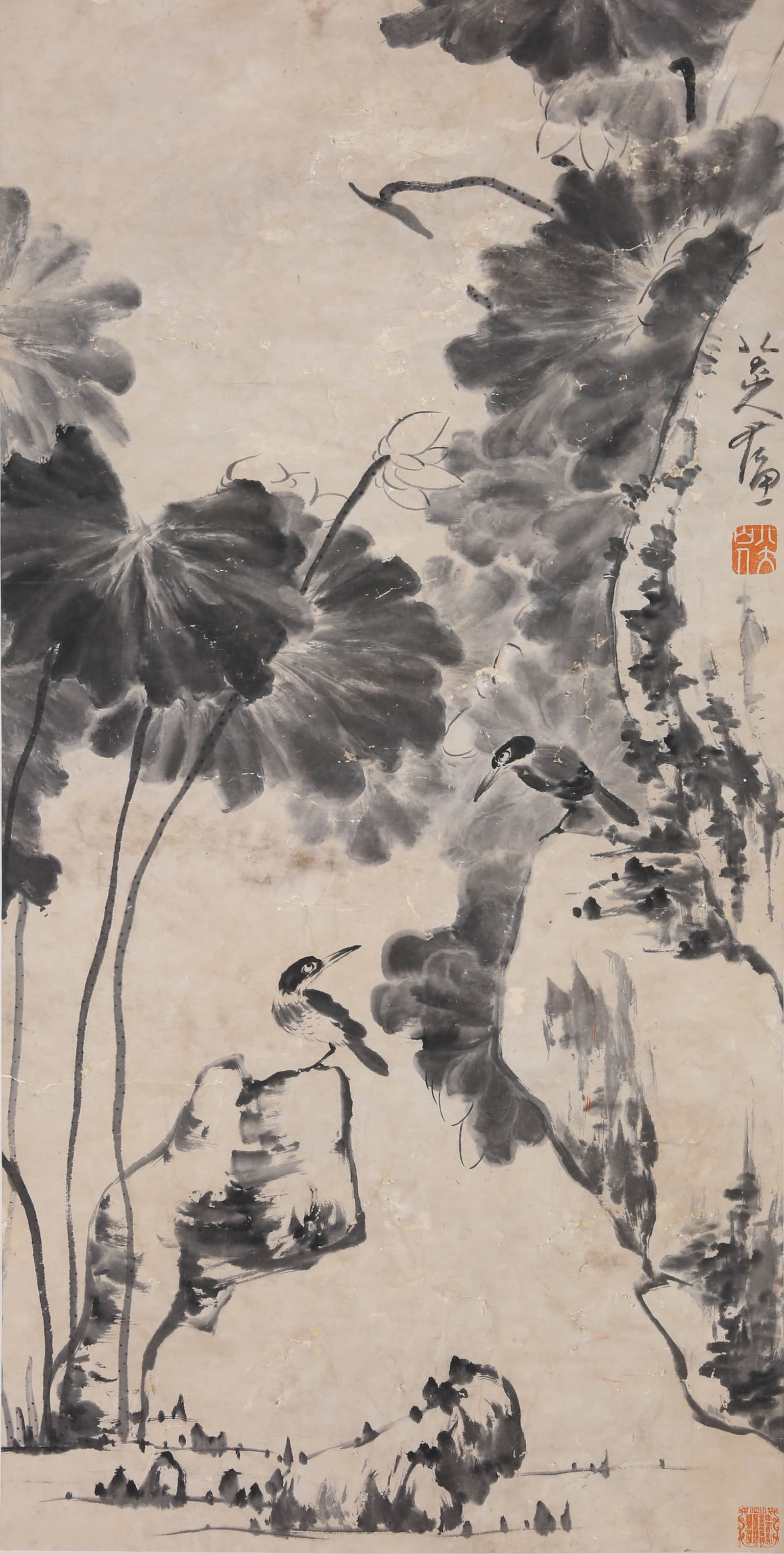 BADA SHANREN (1626-1705), ATTRIBUTED TO, FLOWER AND BIRD (1 of 11)