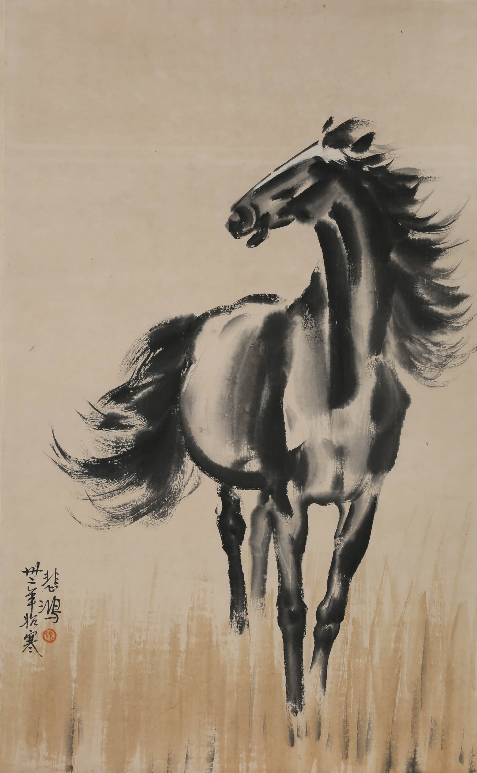 XU BEIHONG (1895-1953), ATTRIBUTED TO, HORSE (1 of 8)